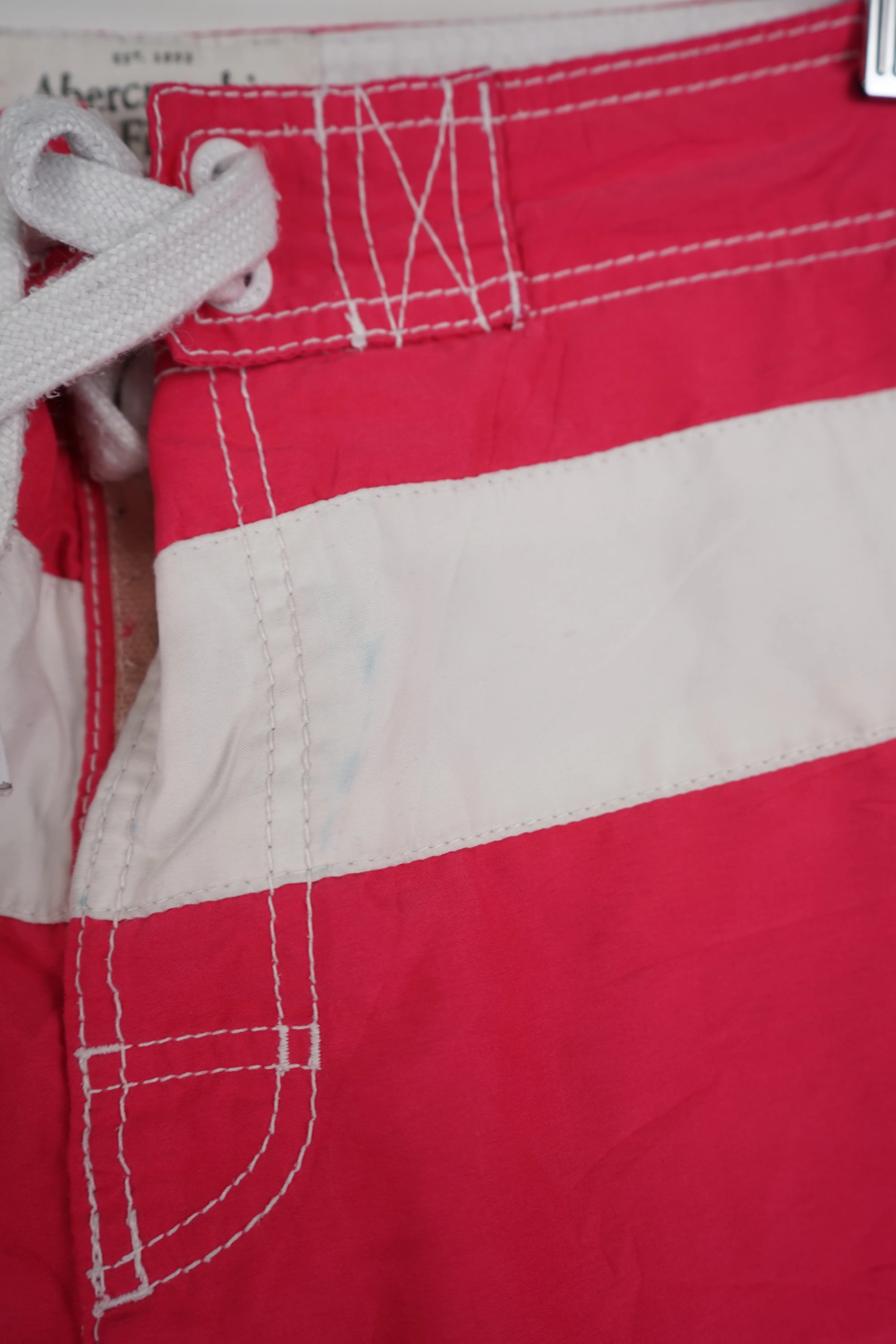 VINTAGE ABERCOMBIE & FITCH BOARD SHORTS W34 - Image 5