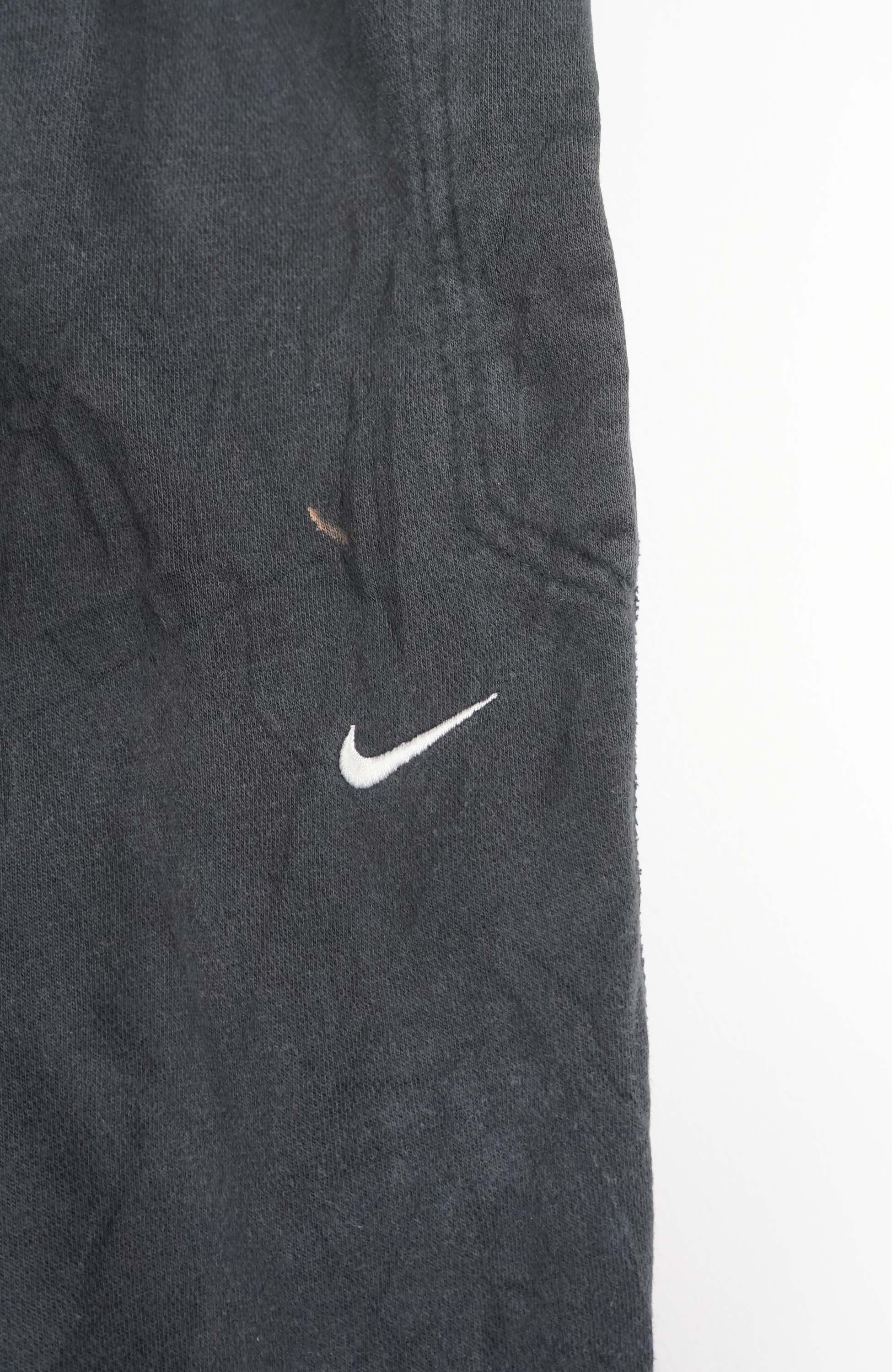 VINTAGE NIKE COTTON TRACK PANTS (XXL) - Image 2