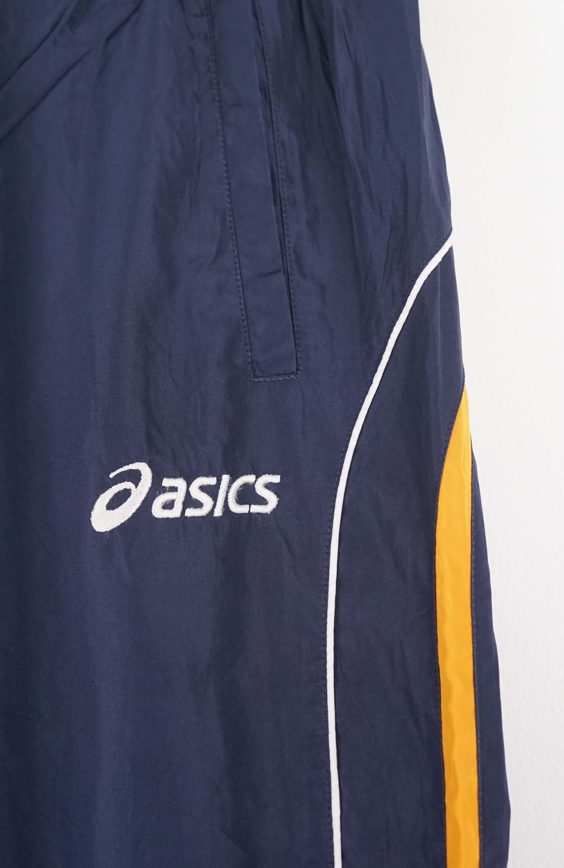 VINTAGE ASICS TRACK PANTS (XS) - Image 2
