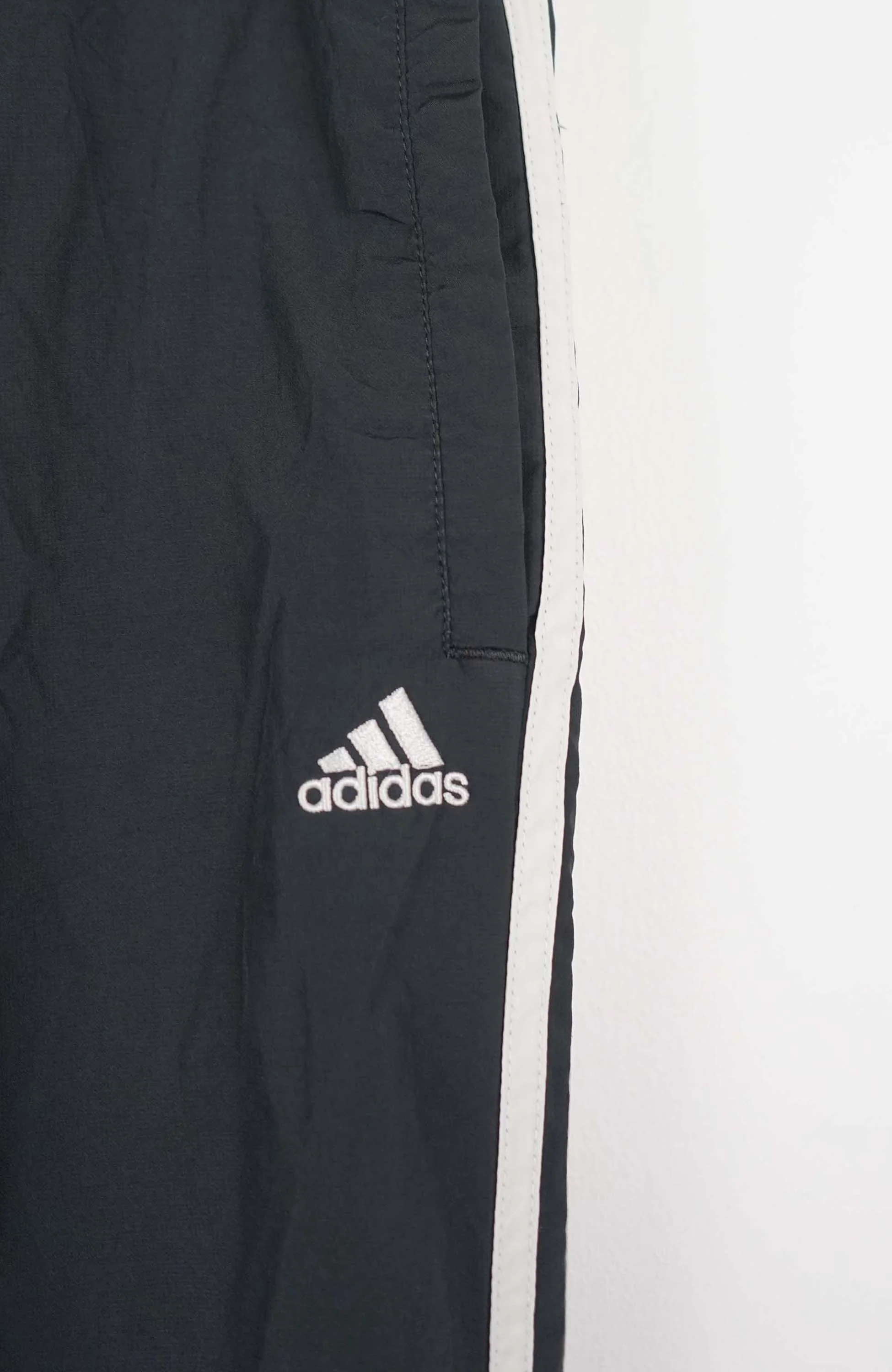 VINTAGE ADIDAS TRACK PANTS (L) - Image 2