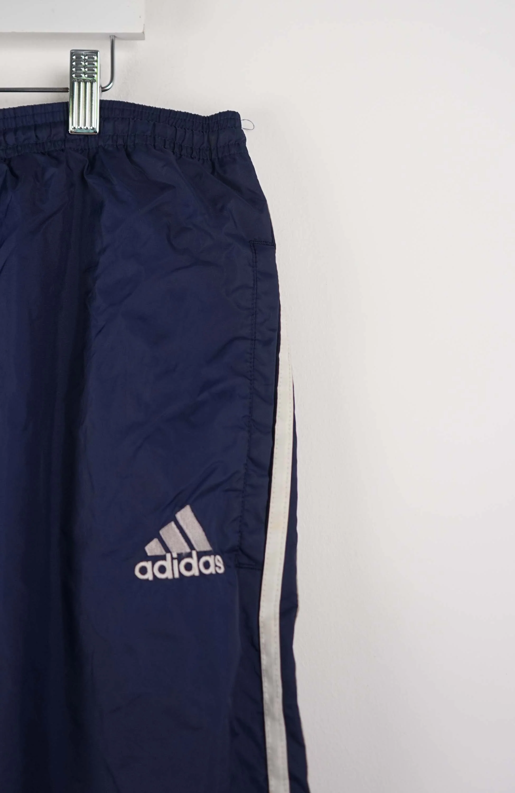 VINTAGE ADIDAS TRACK PANTS (XXL) - Image 2