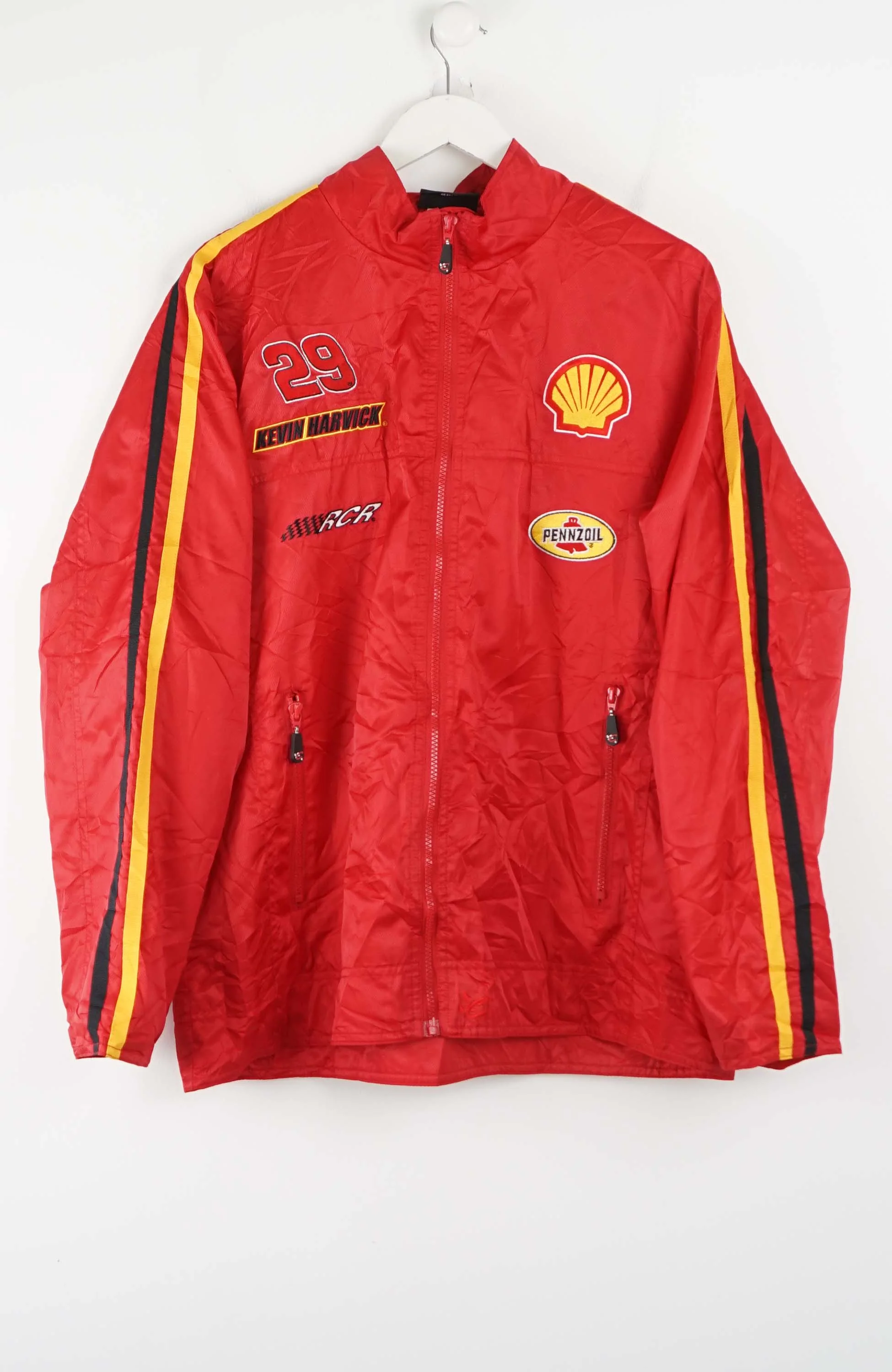 VINTAGE NASCAR 29 KEVIN HARVICK WINDBREAKER (L)