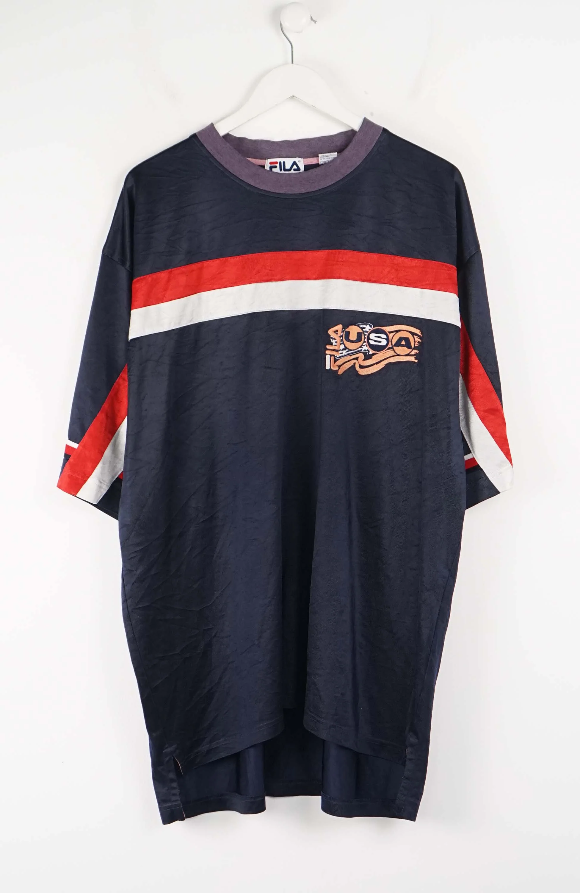 VINTAGE FILA USA JERSEY T-SHIRT (XXL)