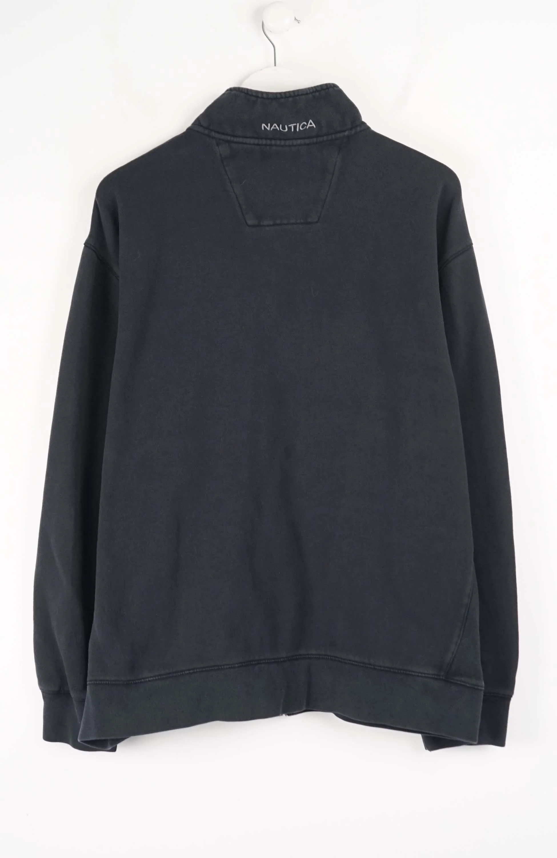 VINTAGE NAUTICA FULL ZIP SWEATER (XL) - Image 2