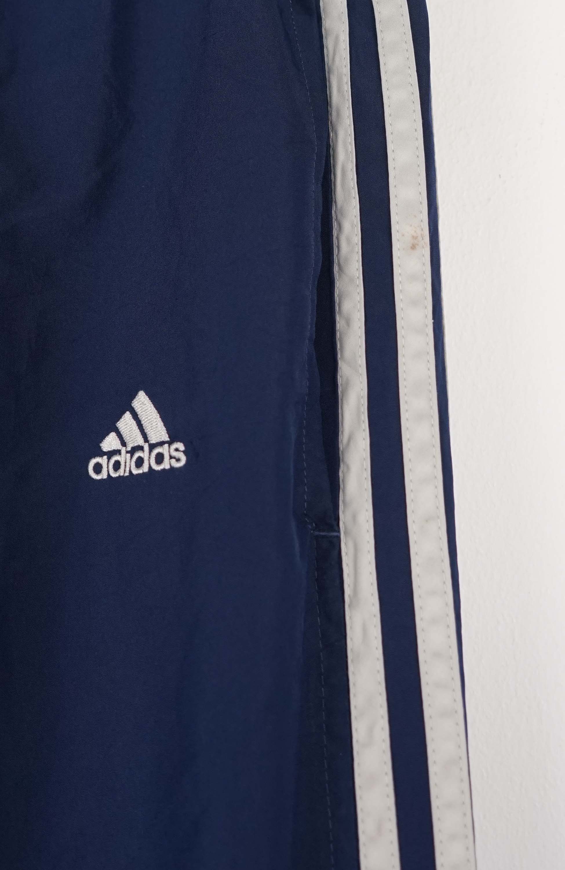 VINTAGE ADIDAS TRACK PANTS (L) - Image 2
