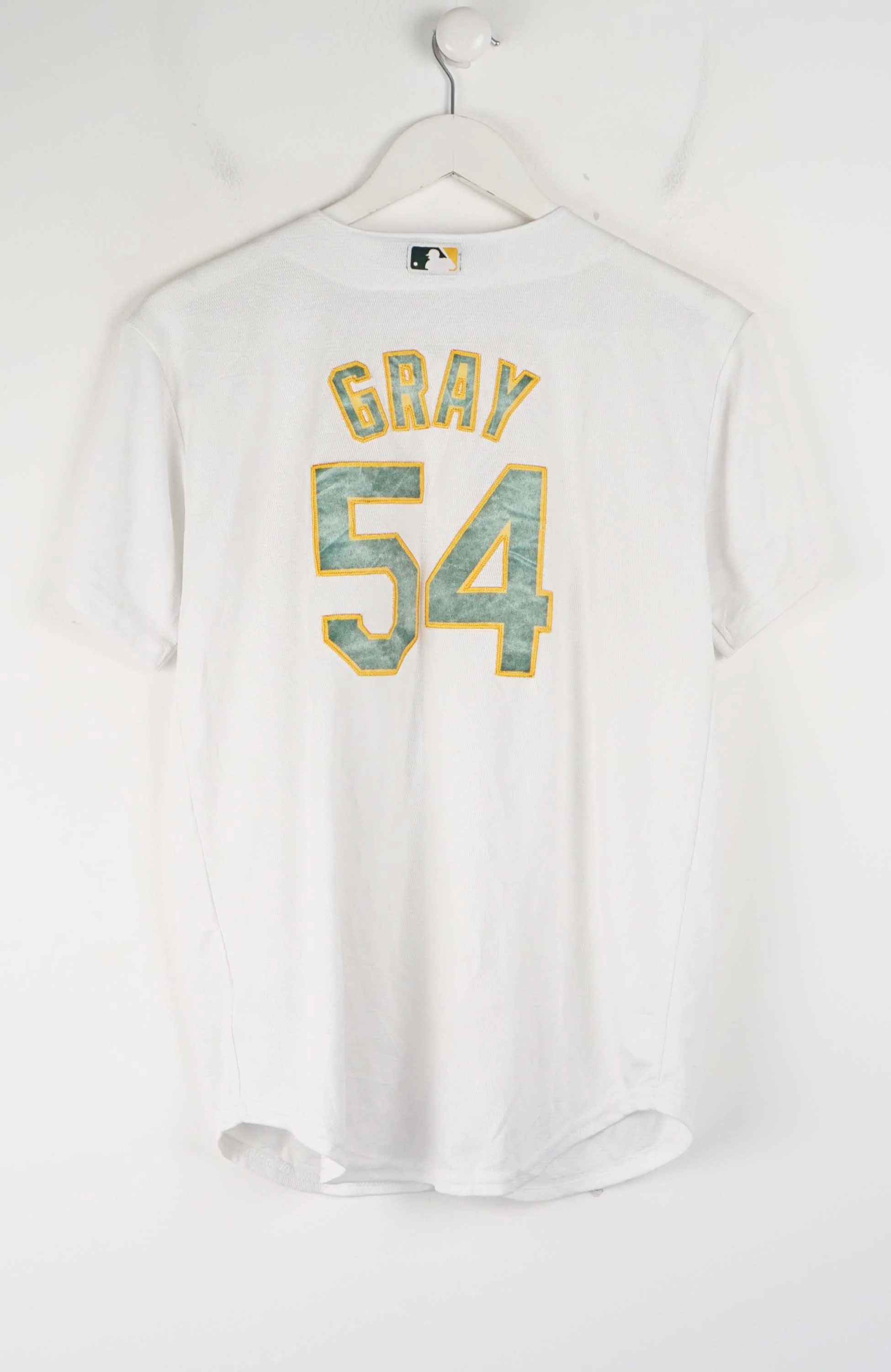 VINTAGE OAKLAND ATHLETIC JENKINS BASEBALL JERSEY (S) - Image 2