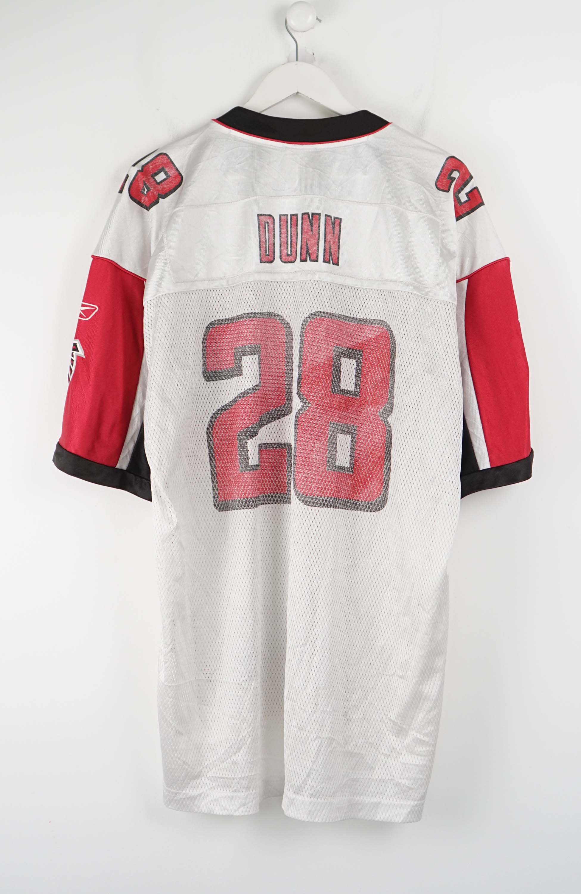 VINTAGE NFL REEBOK FALCONS JERSEY (XL) - Image 2