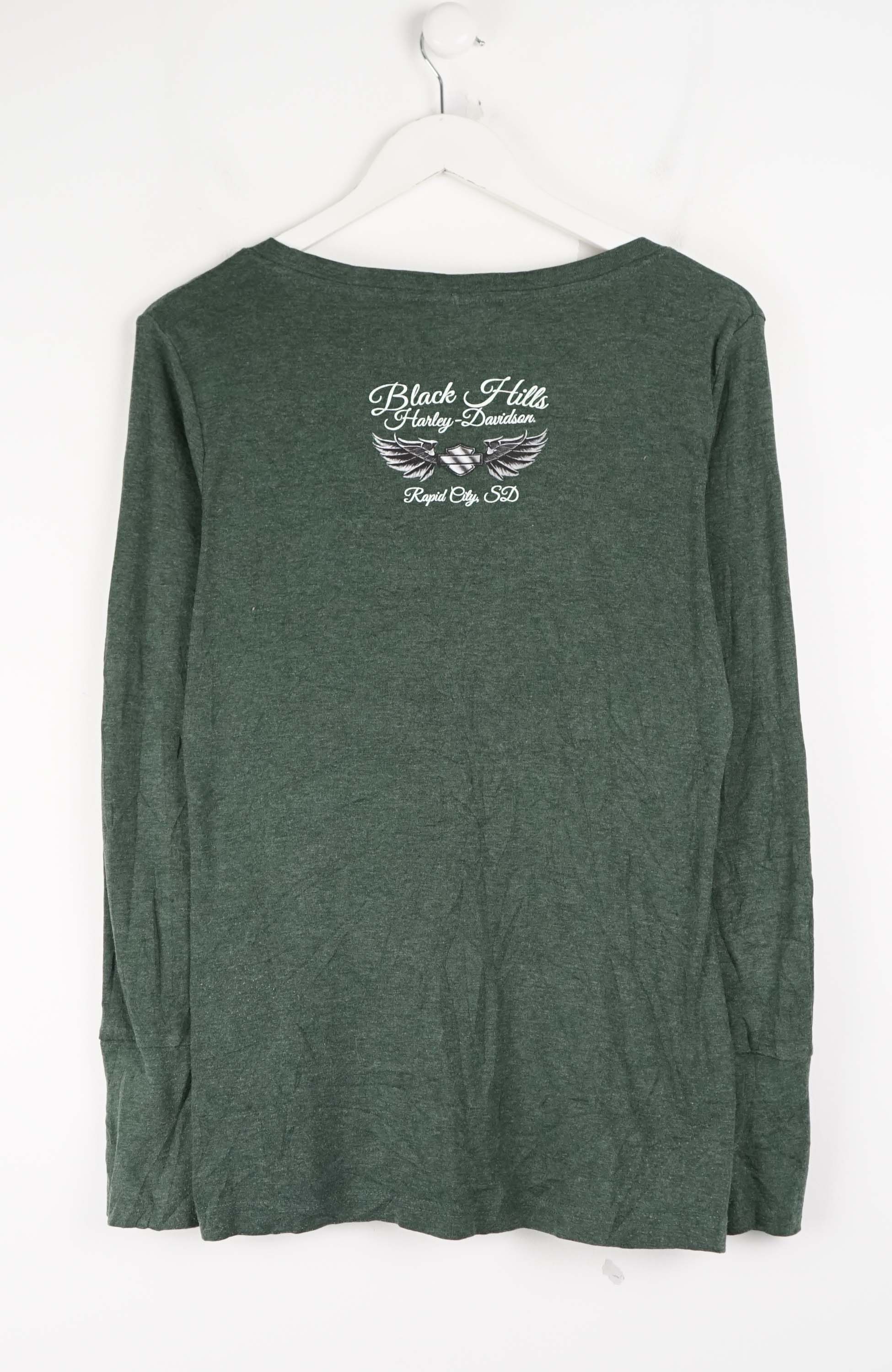 VINTAGE HARLEY DAVIDSON T-SHIRT (S)  WOMENS - Image 2