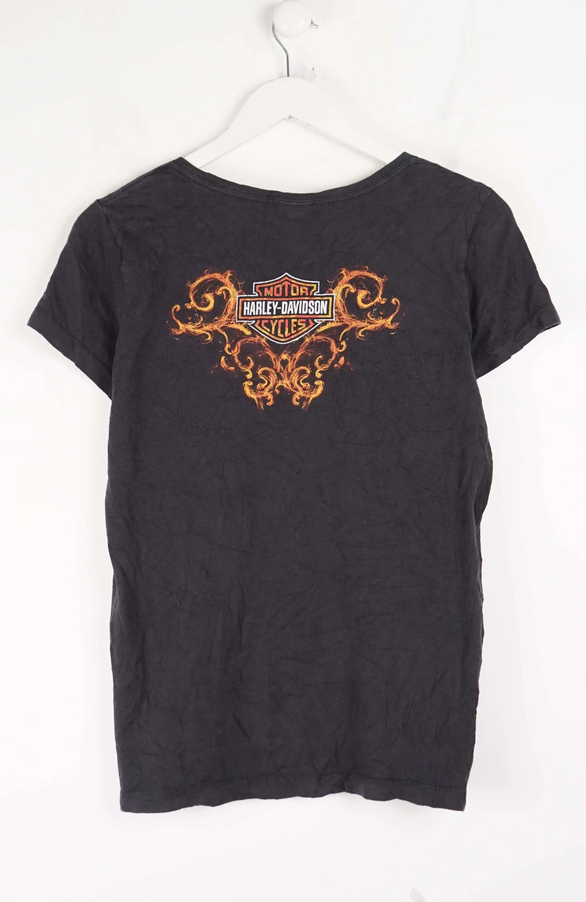 VINTAGE HARLEY DAVIDSON T-SHIRT (M)  WOMENS - Image 2