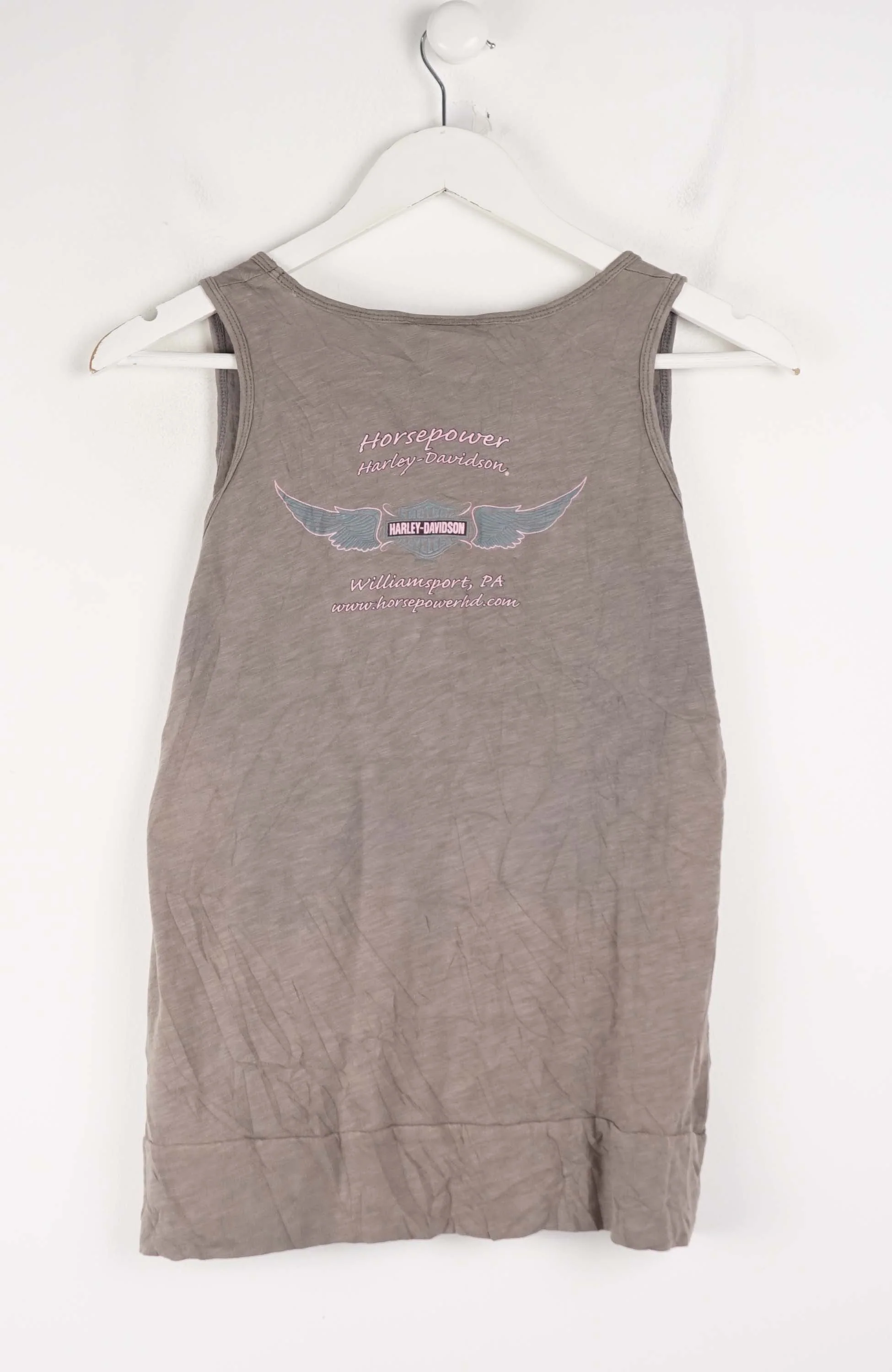 VINTAGE HARLEY DAVIDSON T-SHIRT (XS)  WOMENS - Image 2