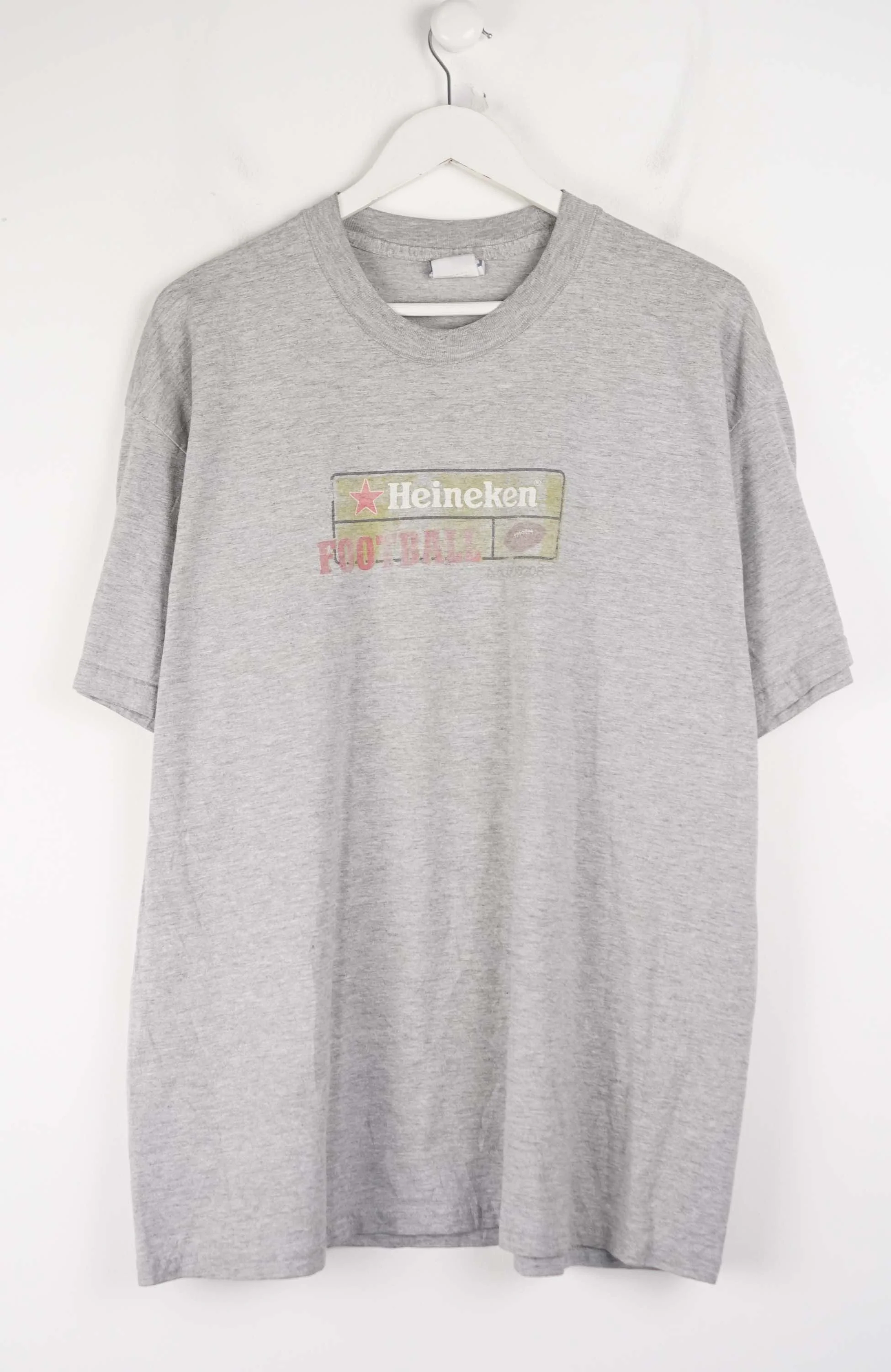 VINTAGE HEINEKEN FOOTBALL T-SHIRT (XL)