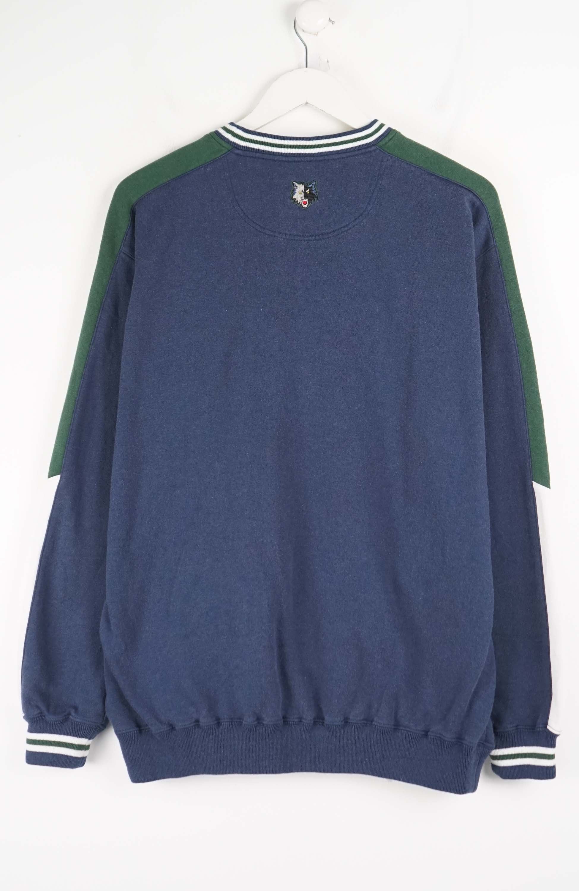 VINTAGE NBA MINNESOTA TIMBERWOLVES SWEATER (XL) - Image 2