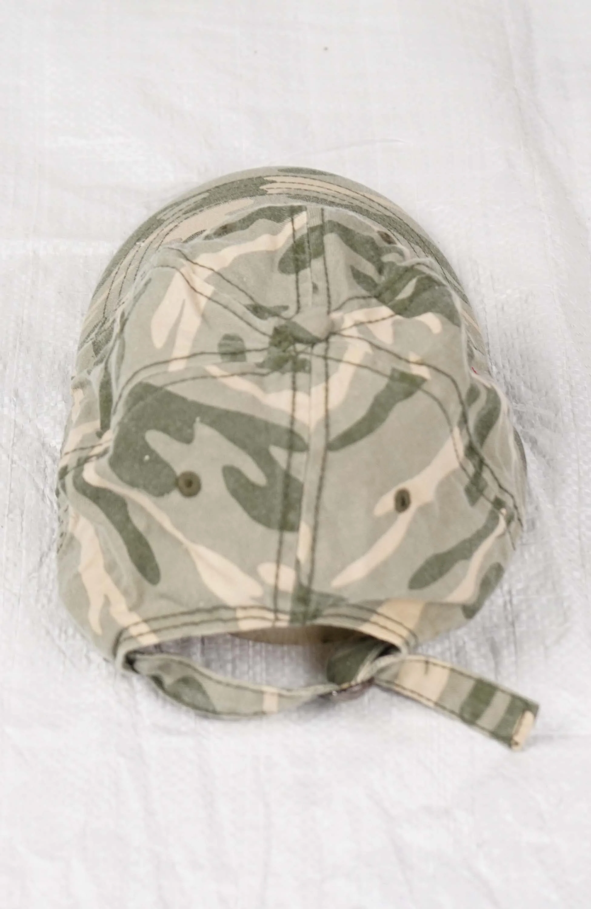 VINTAGE CROWN KING EARTHMOVERS REAL TREE HAT - Image 2