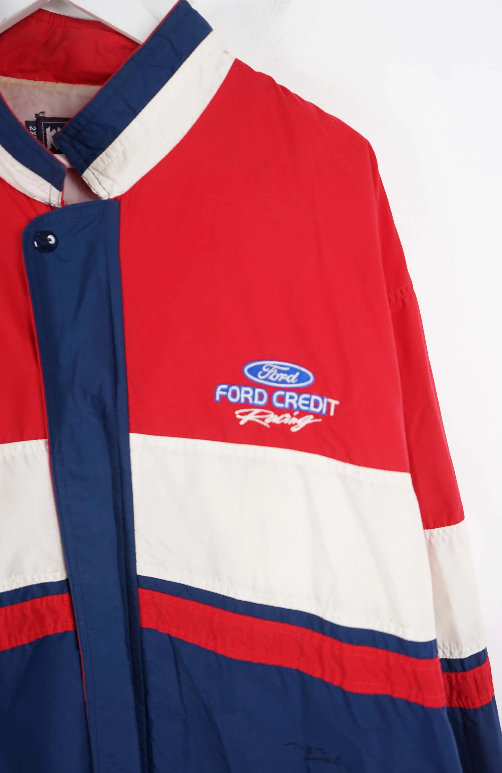 VINTAGE NASCAR FORD RACING WINDBREAKER (XL) - Image 2