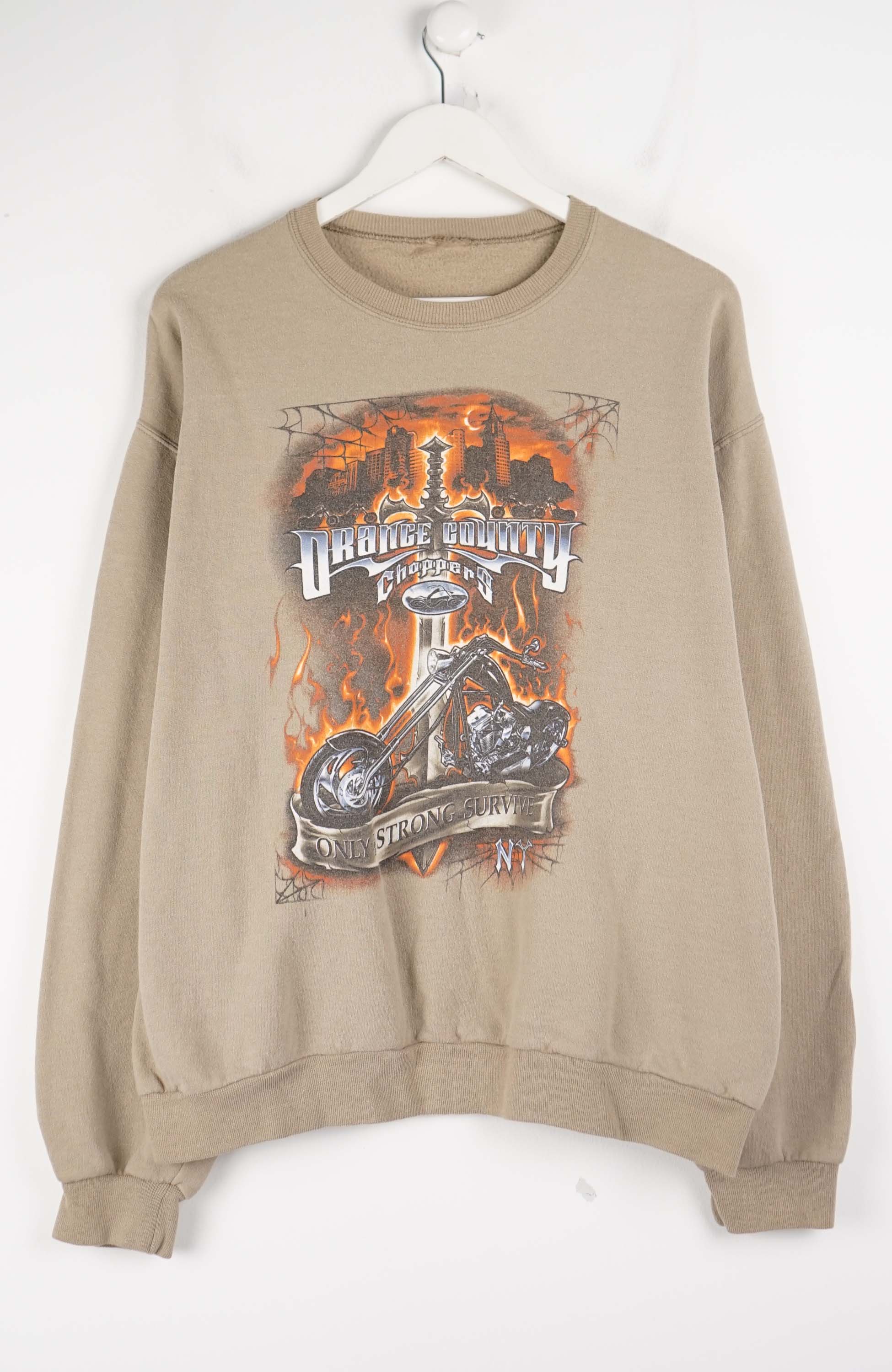 VINTAGE ORANGE COUNTY CHOPPERS SWEATER (M)
