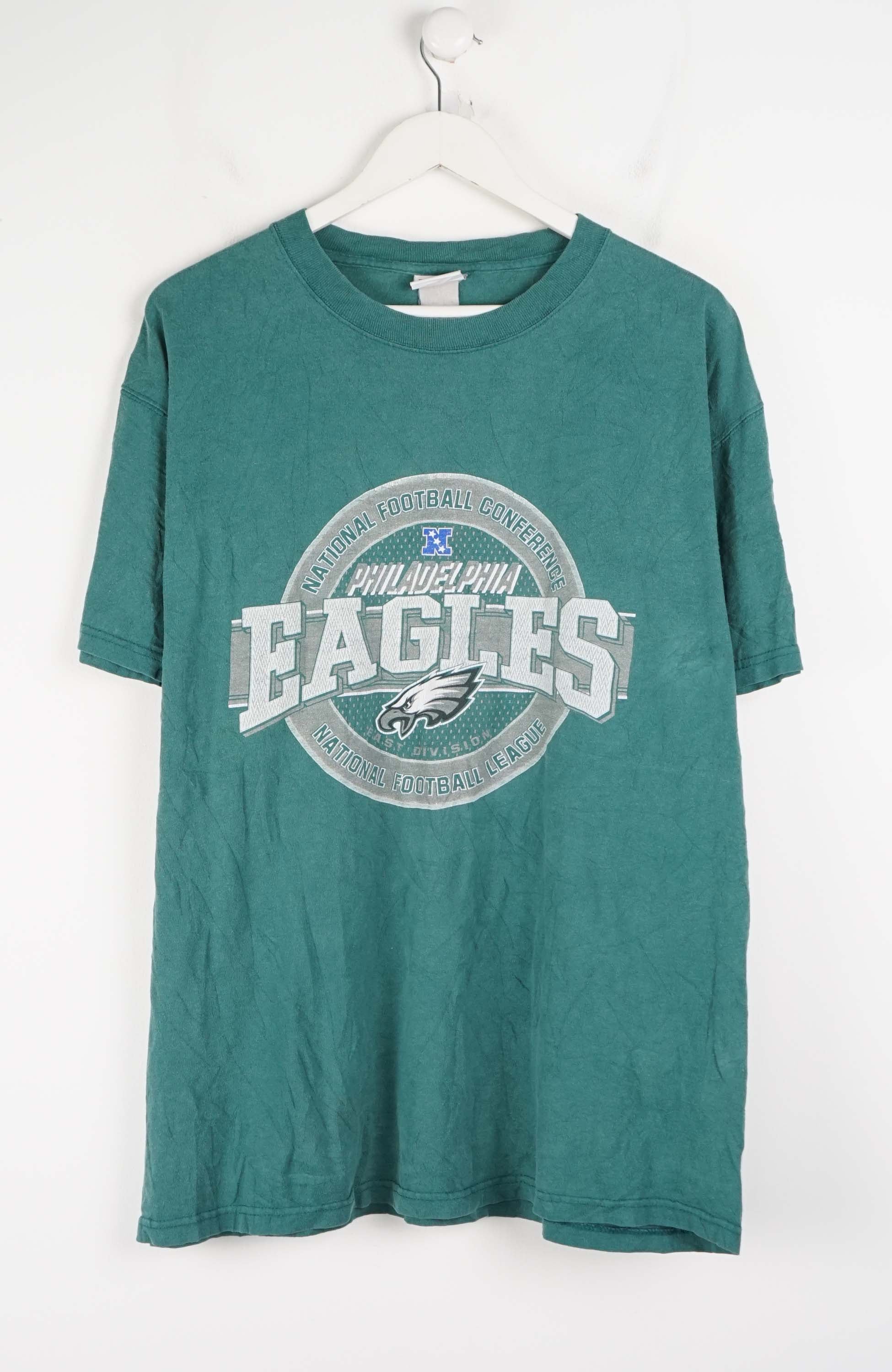 VINTAGE NFL EAGILES PHILADELPHIA NATIONAL FOOBALL CONFERENCE T-SHIRT (XL)