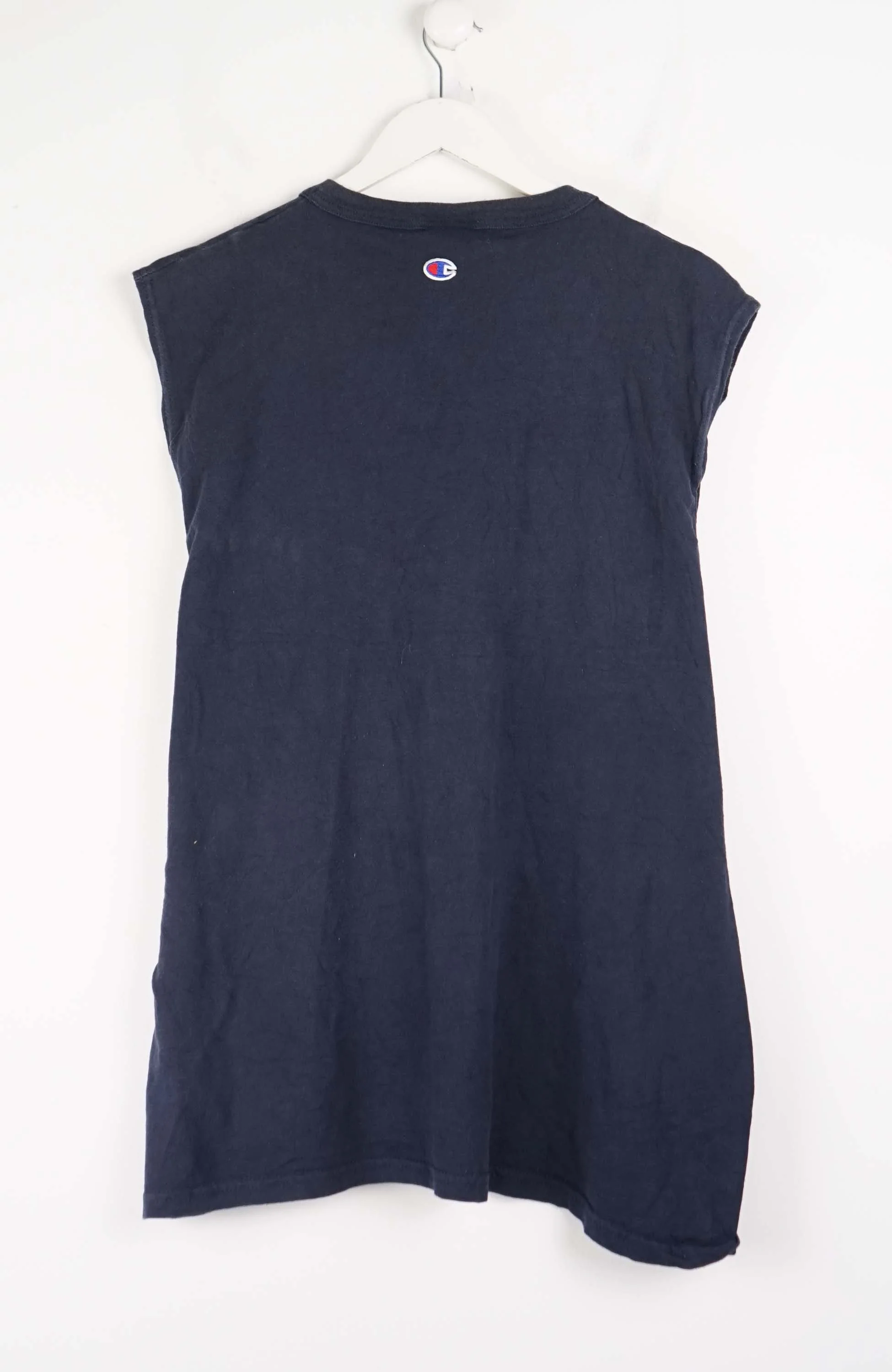 VINTAGE CHAMPION SLEEVELESS T-SHIRT (L) - Image 2