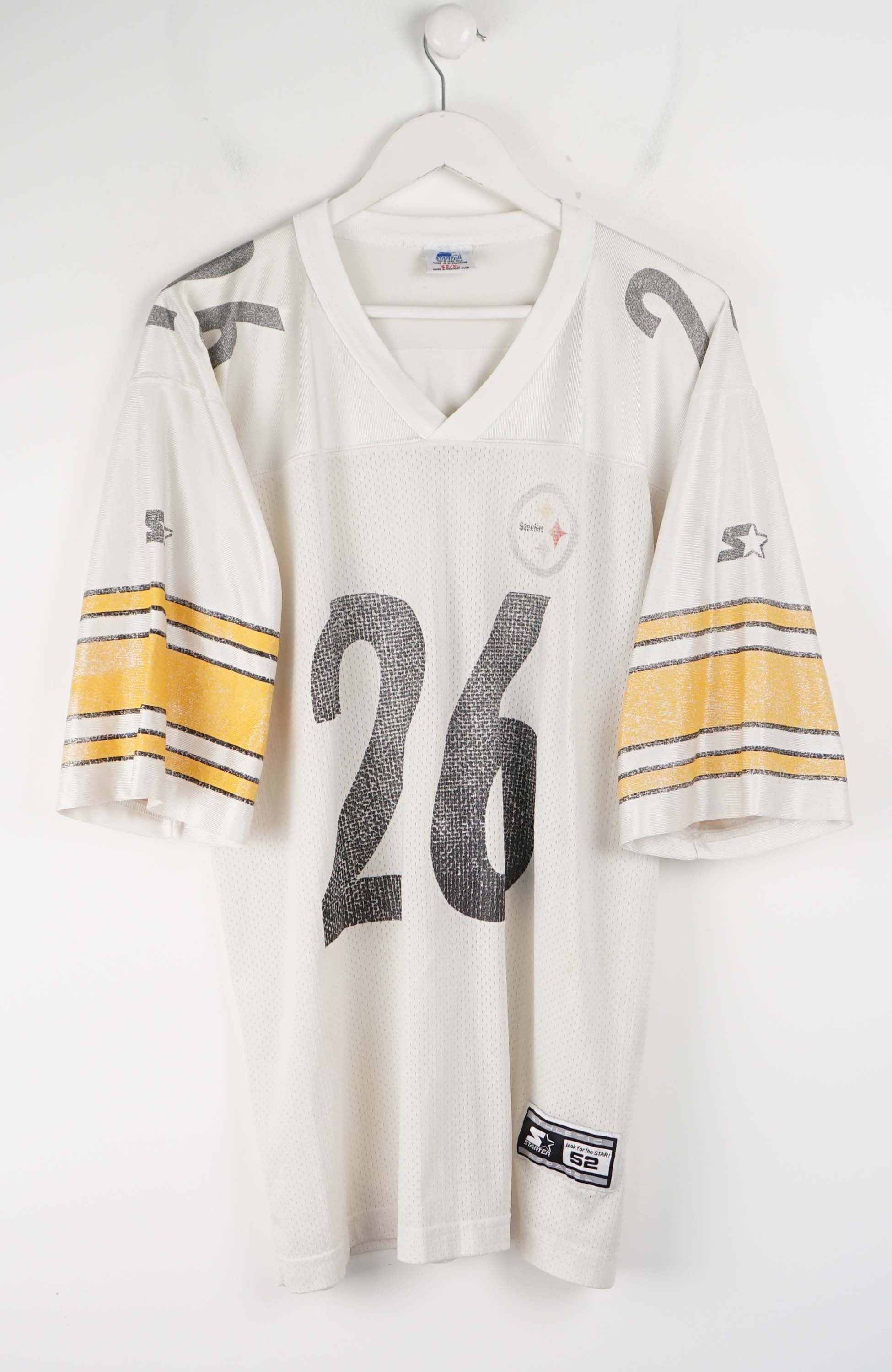 VINTAGE STARTER NFL PITTSBURGH STEELERS JERSEY (XL)