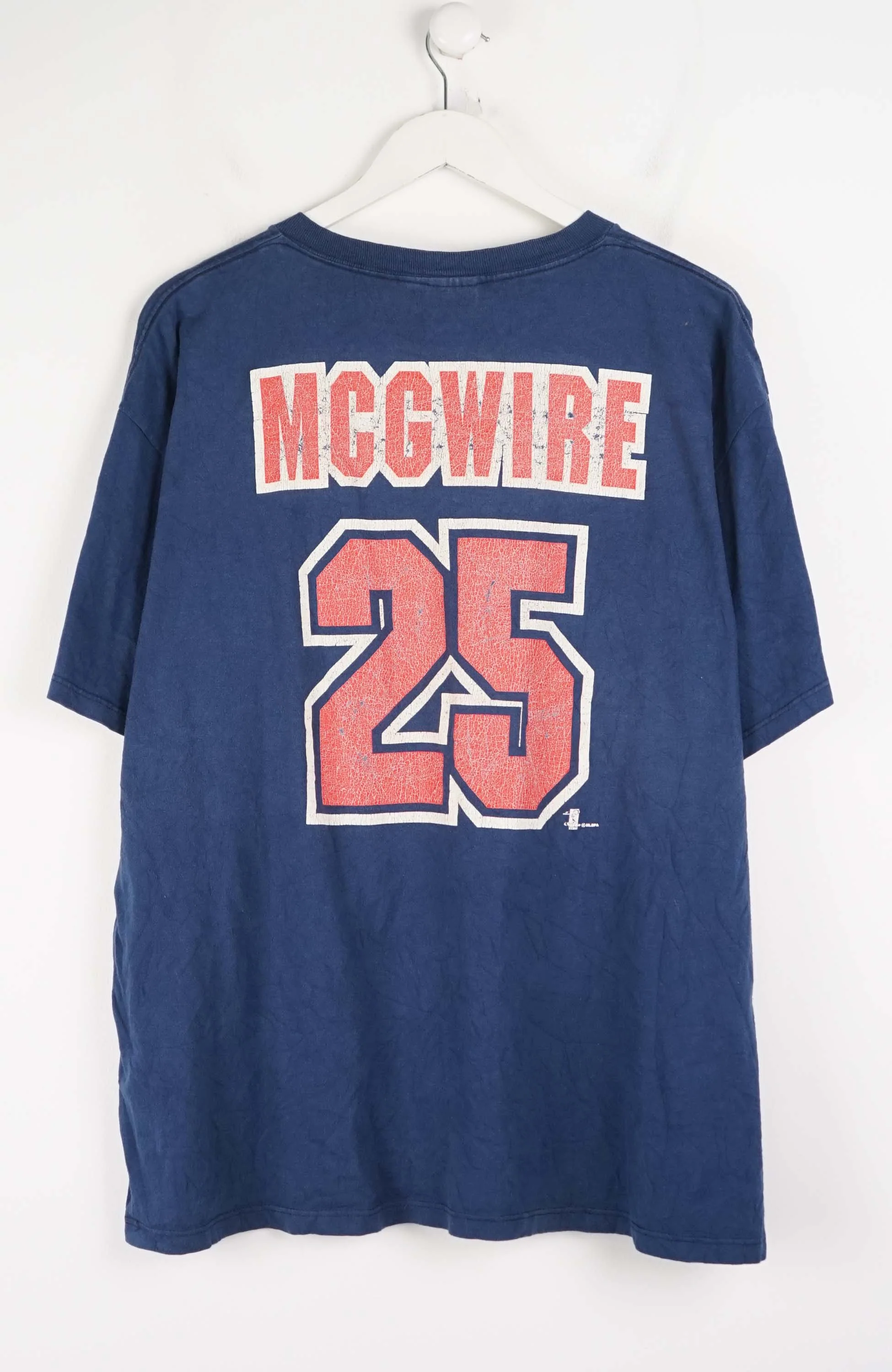 VINTAGE ST LOUIS CARDINALS MCGWIRE T-SHIRT (L) - Image 2