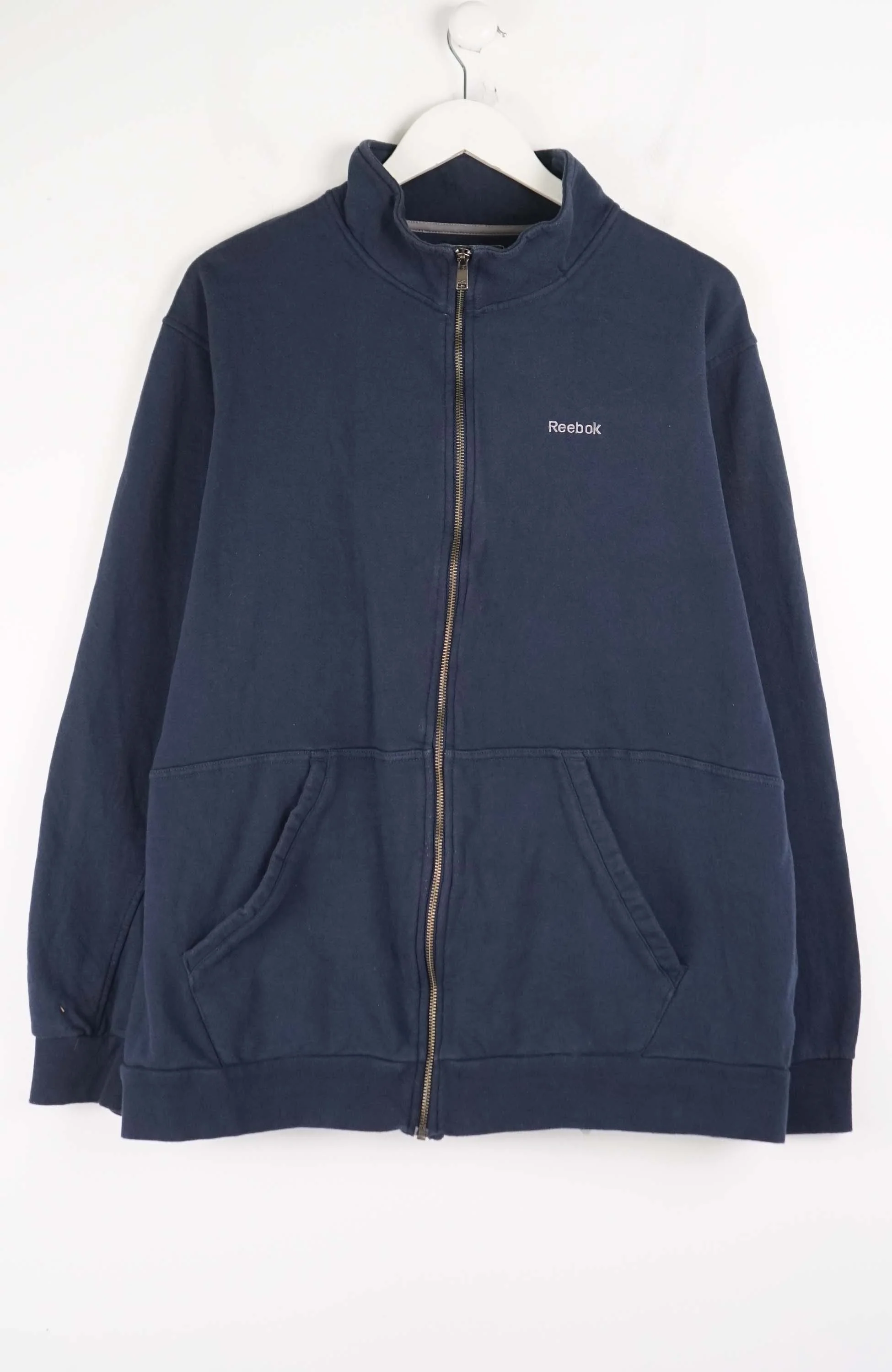 VINTAGE REEBOK FULL ZIP SWEATER (XL)