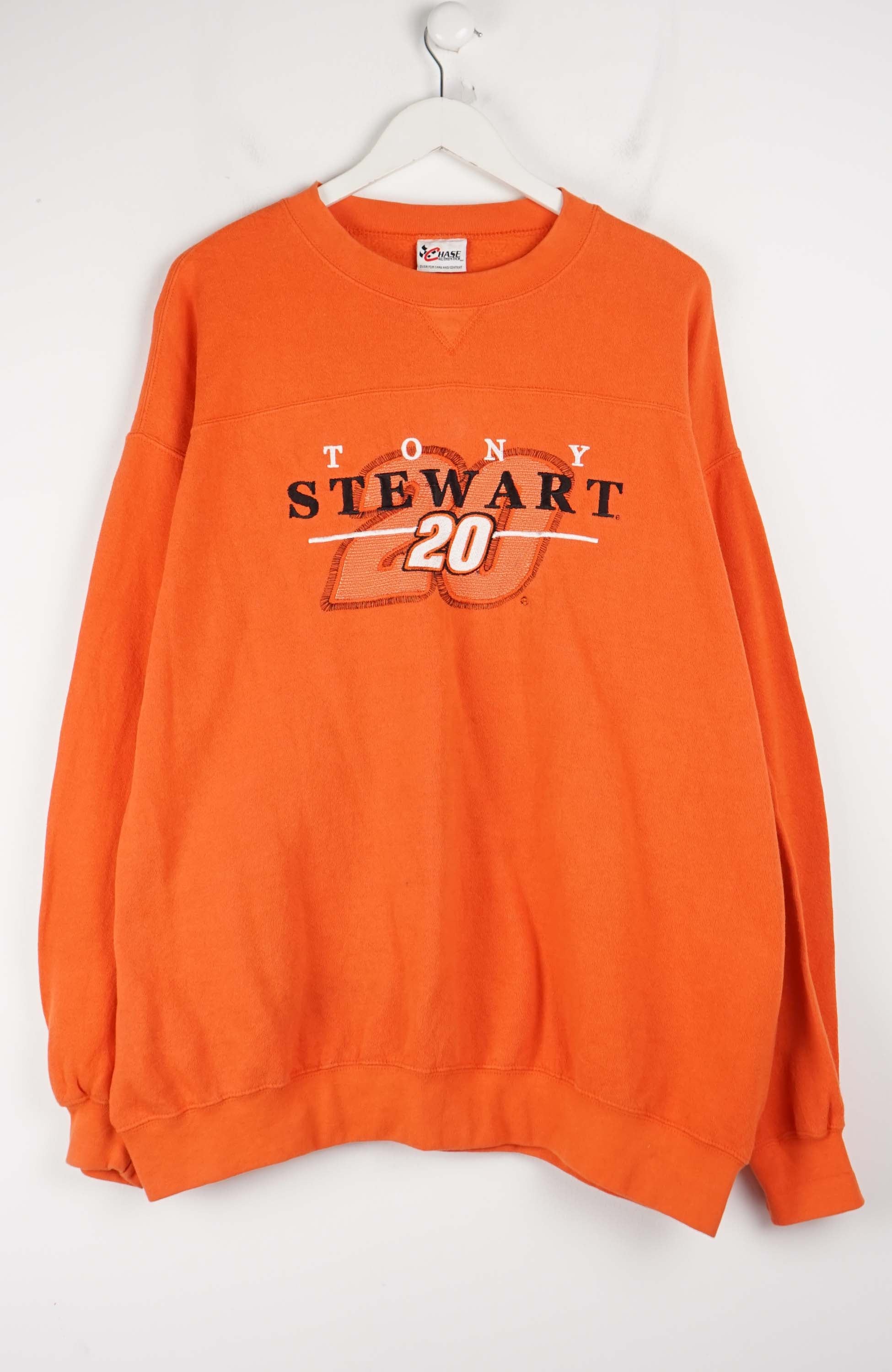 VINTAGE NASCAR TONY STEWART SWEATER (XXL)