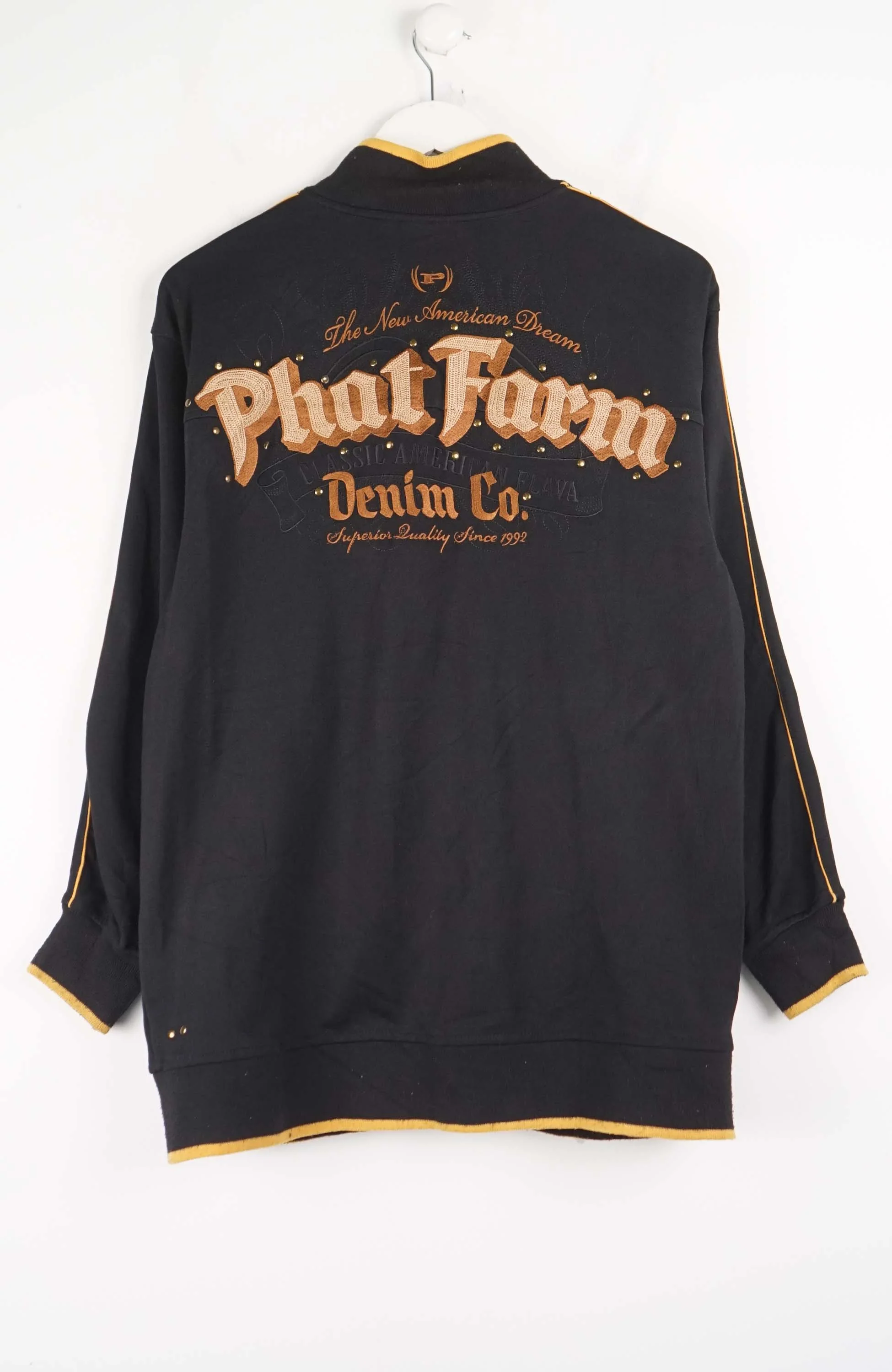 VINTAGE PHAT FARM CLASSIC AMERICAN FLAVA SWEATER (L) - Image 2