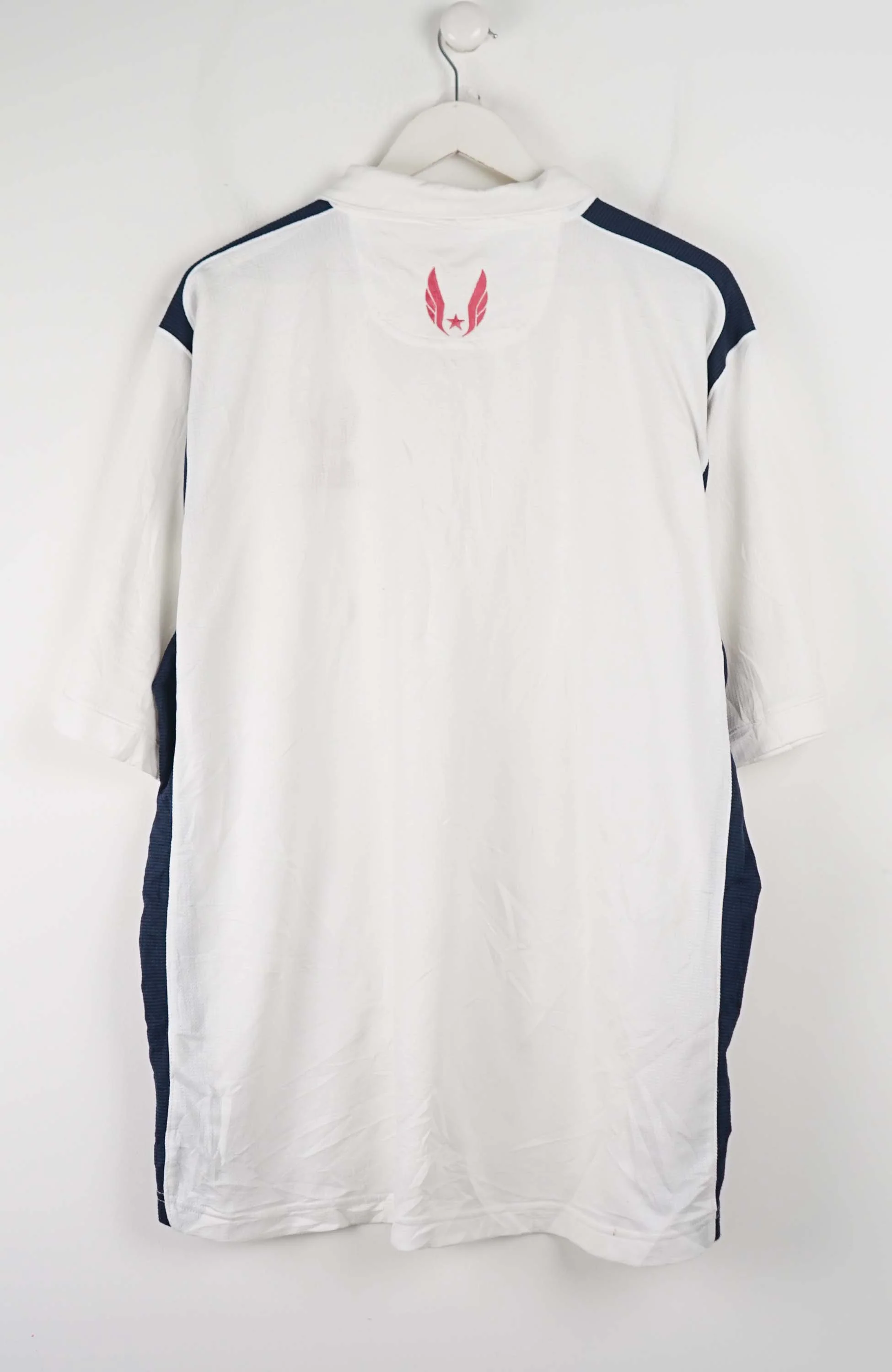 VINTAGE NIKE TRACK & FIELD POLO SHIRT (XL) - Image 2