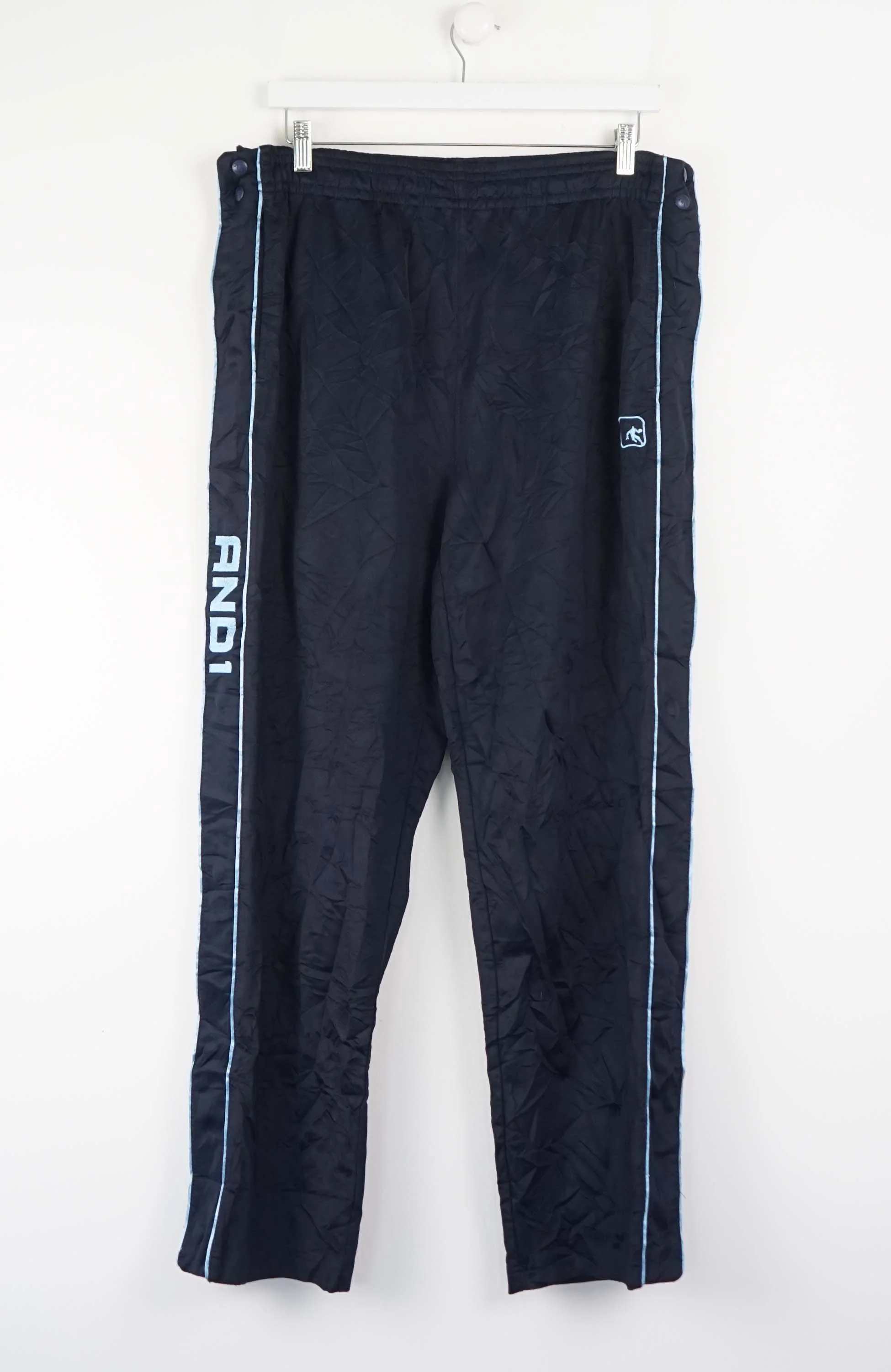 VINTAGE AND 1 BASKETBALL TRACK PANTS (L)