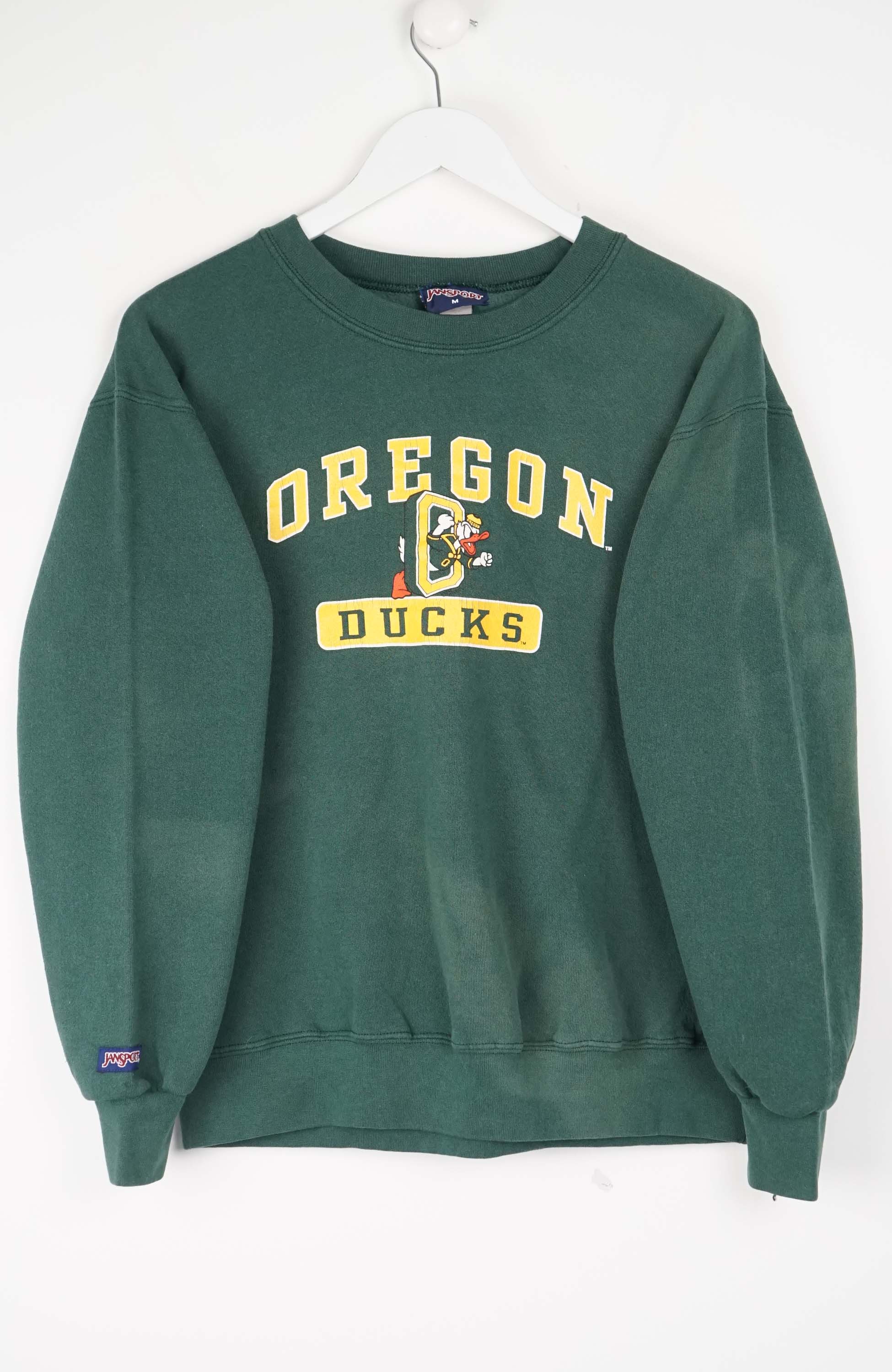 VINTAGE OREGON DUCKS COLLEGE SWEATER (S)