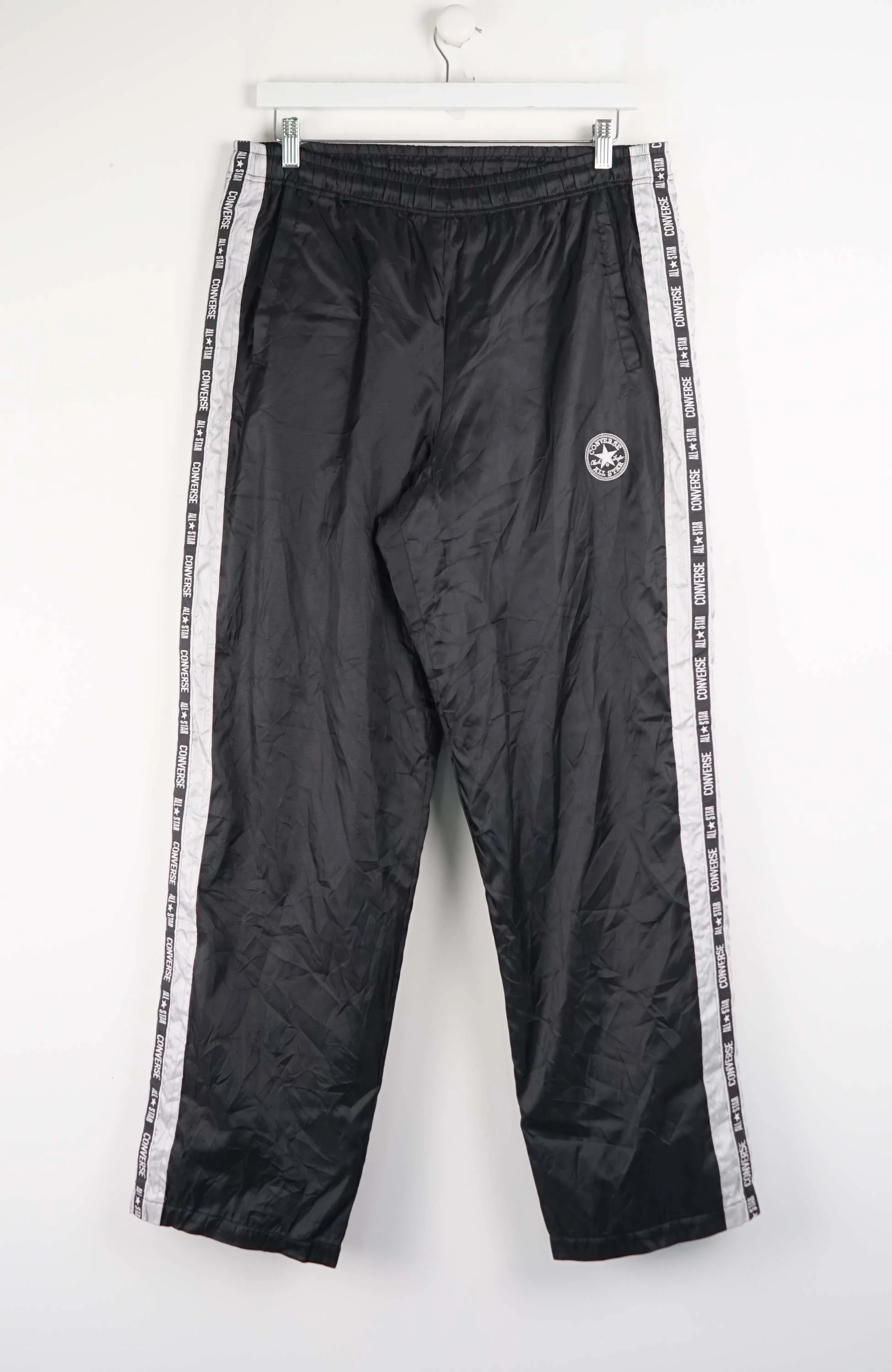 VINTAGE CONVERSE ALL STAR TRACK PANTS (L)