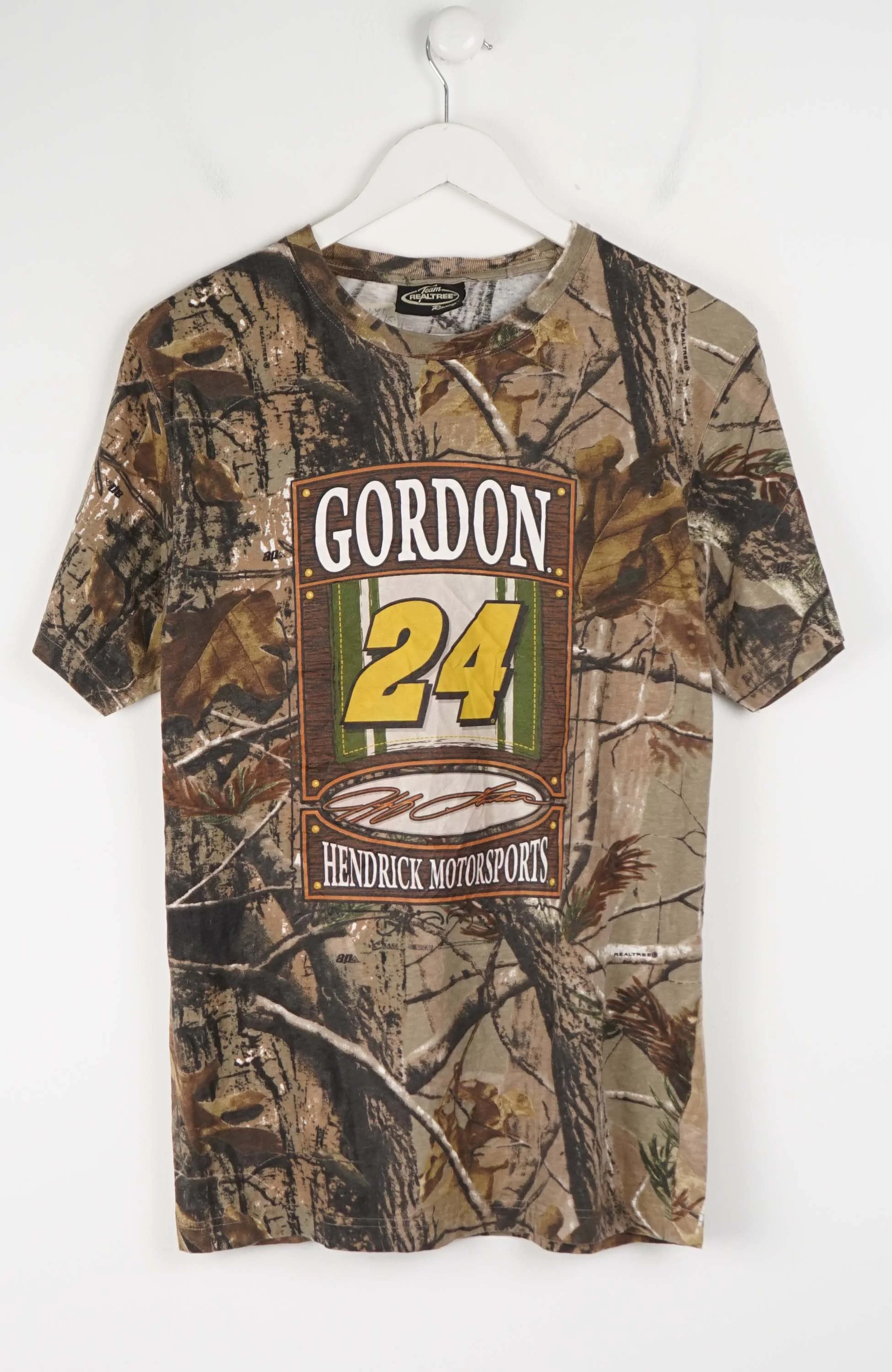 VINTAGE NASCAR GORDON 24 REAL TREE T-SHIRT (S)