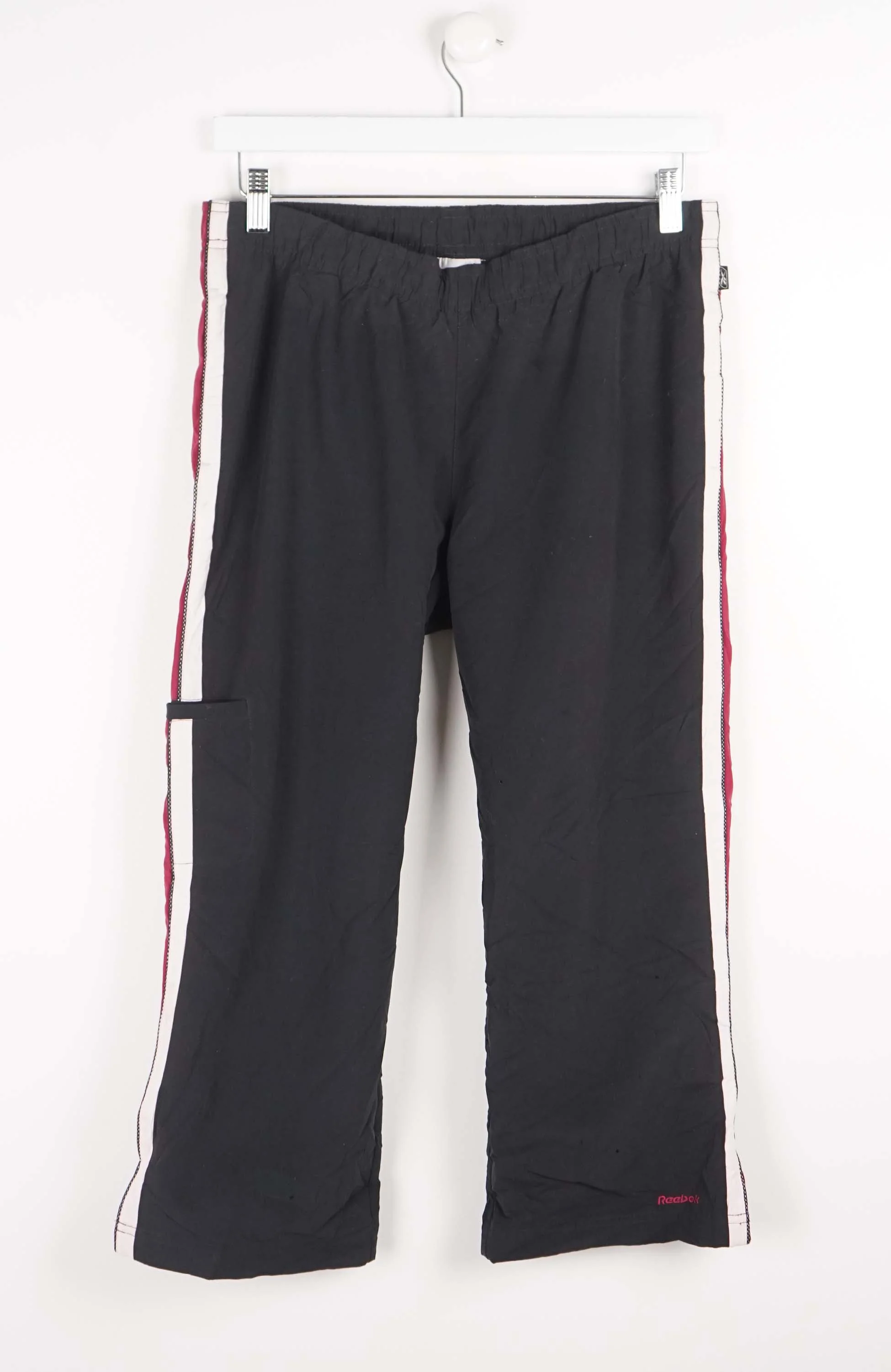 VINTAGE REEBOK 3/4 LENGTH TRACK PANTS (M)