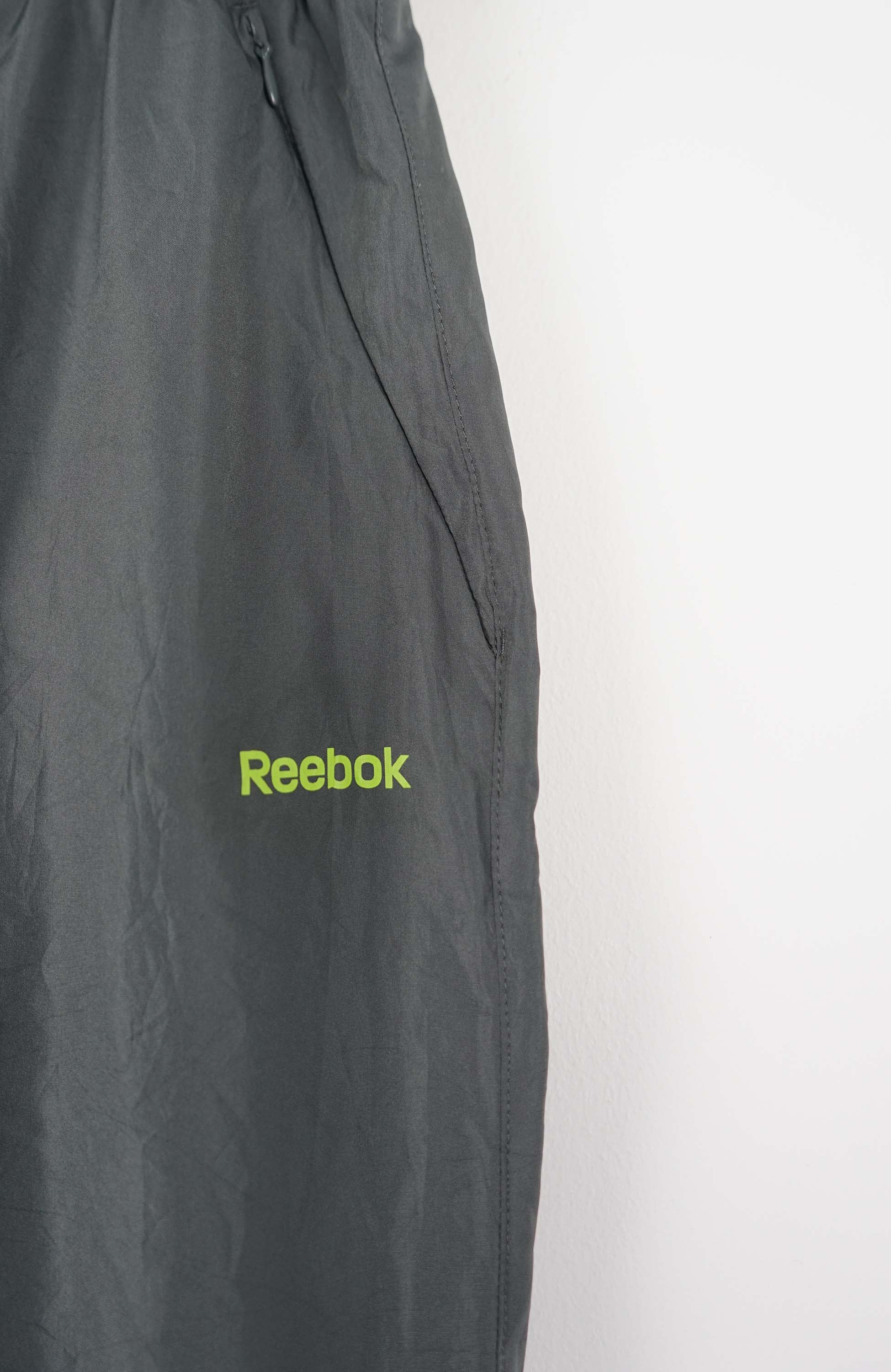 VINTAGE REEBOK TRACK PANTS (L) - Image 2