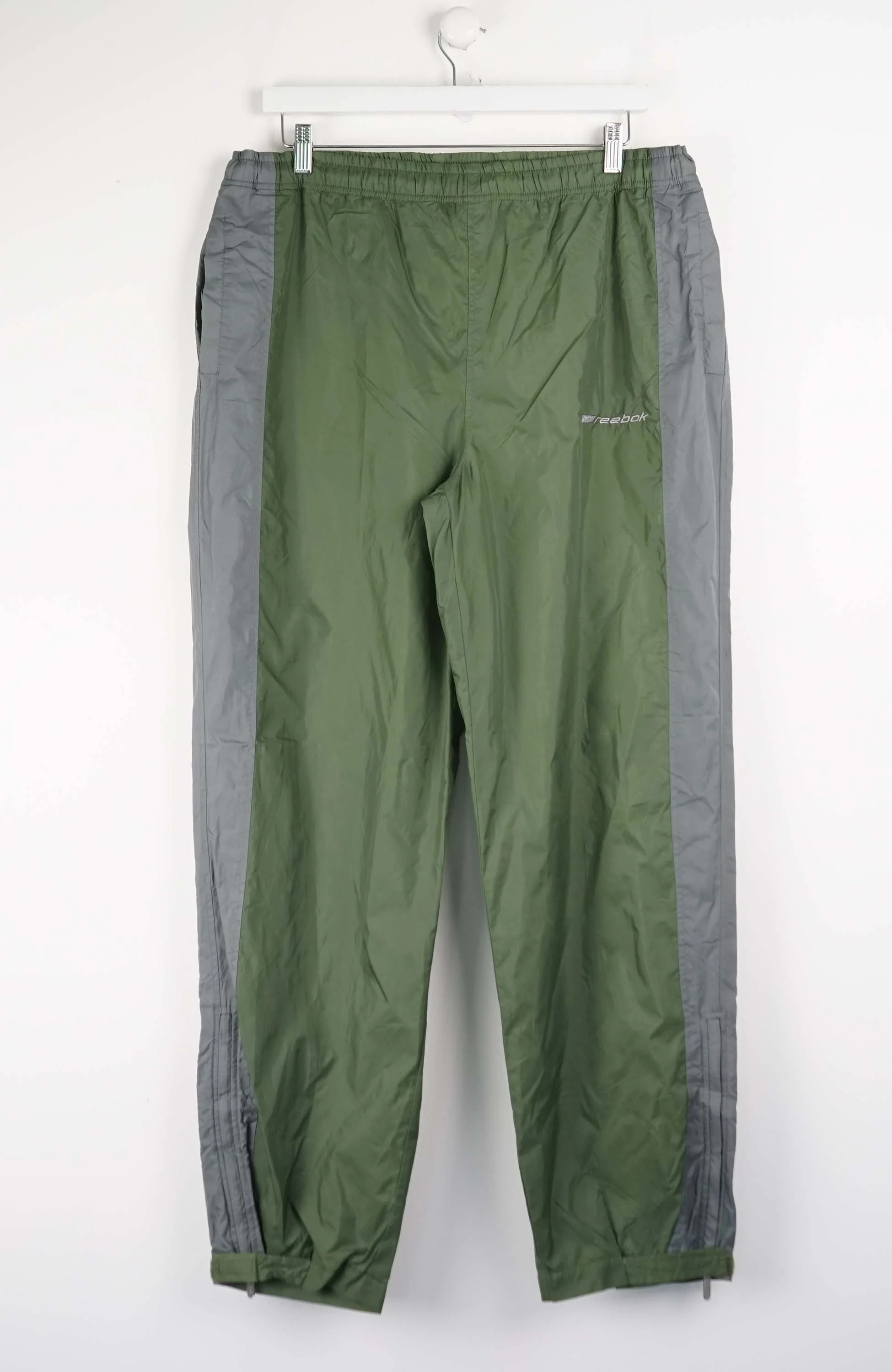 VINTAGE REEBOK TRACK PANTS (L)