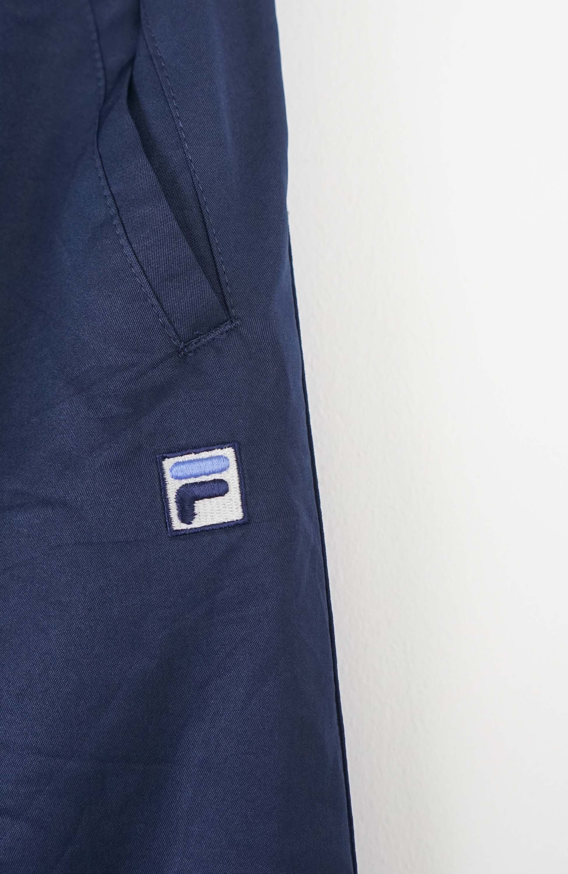 VINTAGE FILA TRACK PANTS (XS) - Image 2