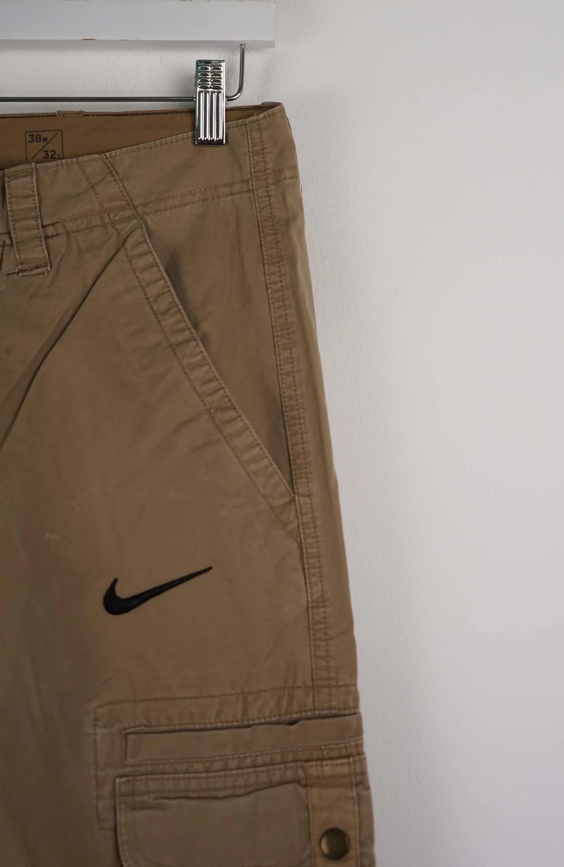 VINTAGE REWORK CARGO PANTS W32 - Image 2