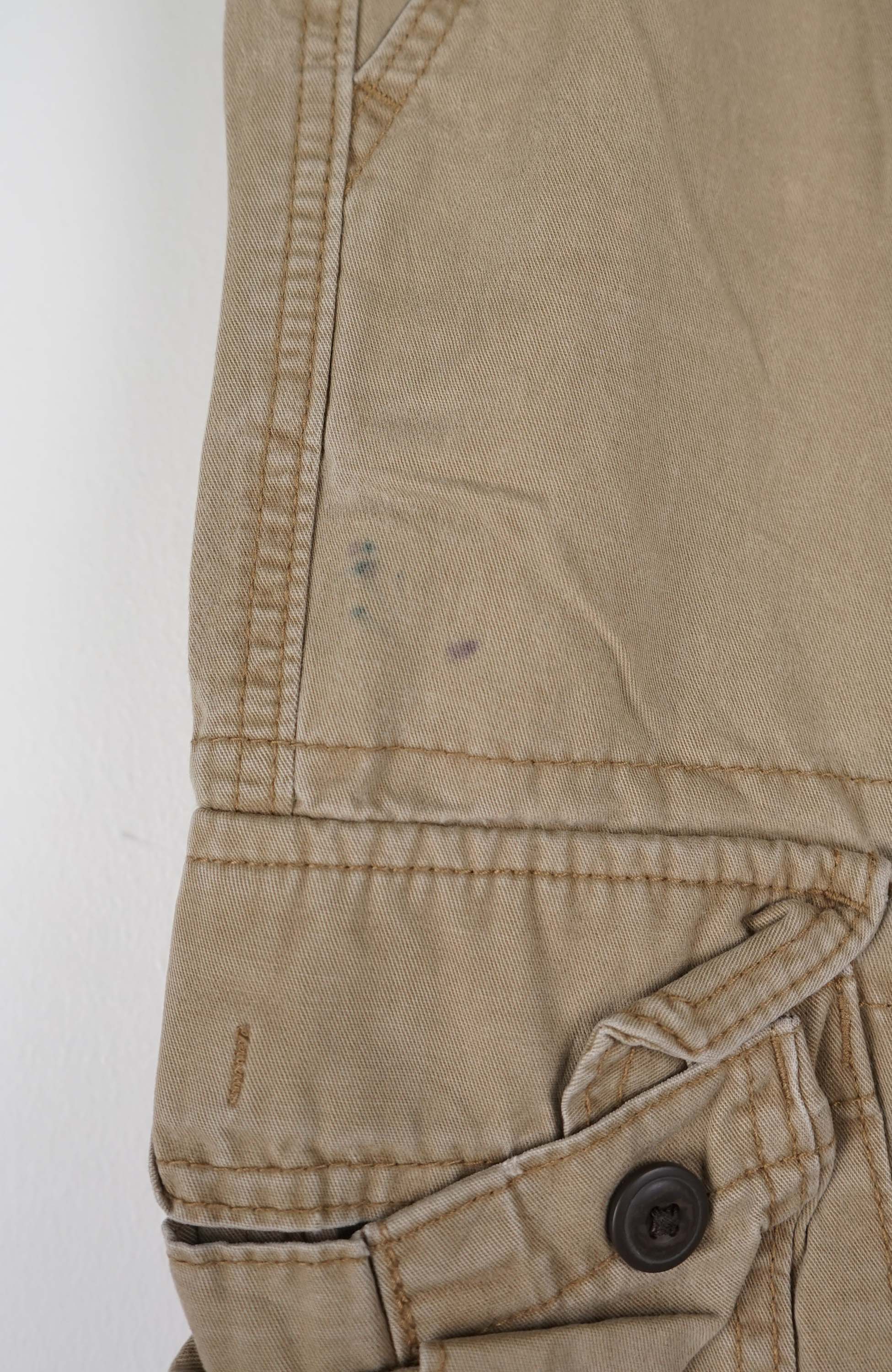 VINTAGE REWORK CARGO PANTS W32 - Image 3
