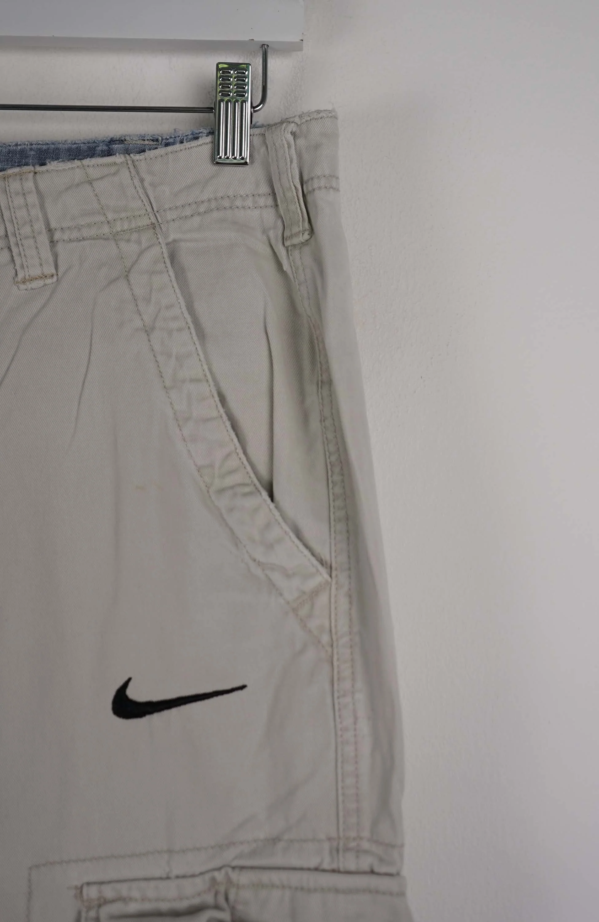VINTAGE REWORK CARGO PANTS W35 - Image 2