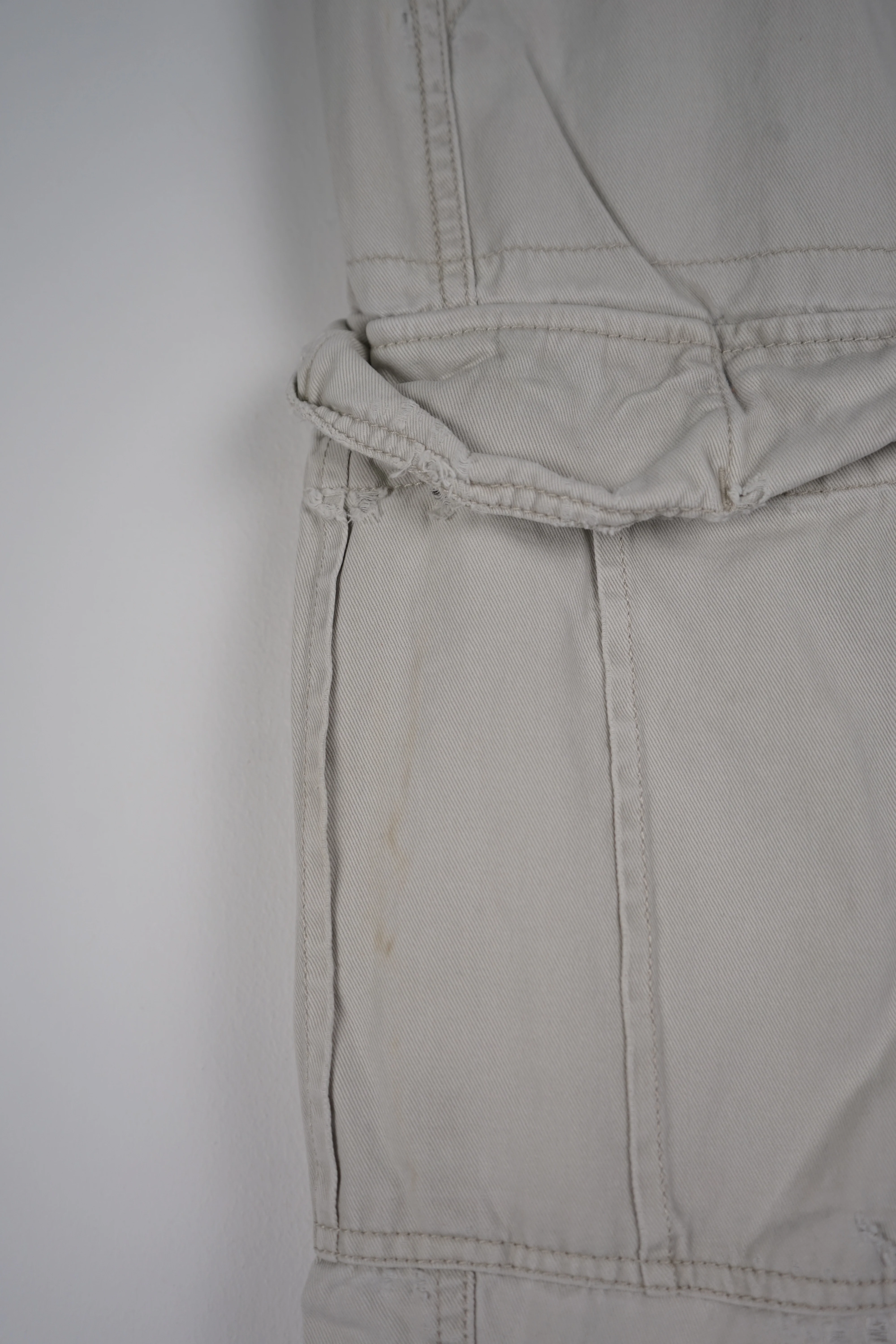 VINTAGE REWORK CARGO PANTS W35 - Image 3