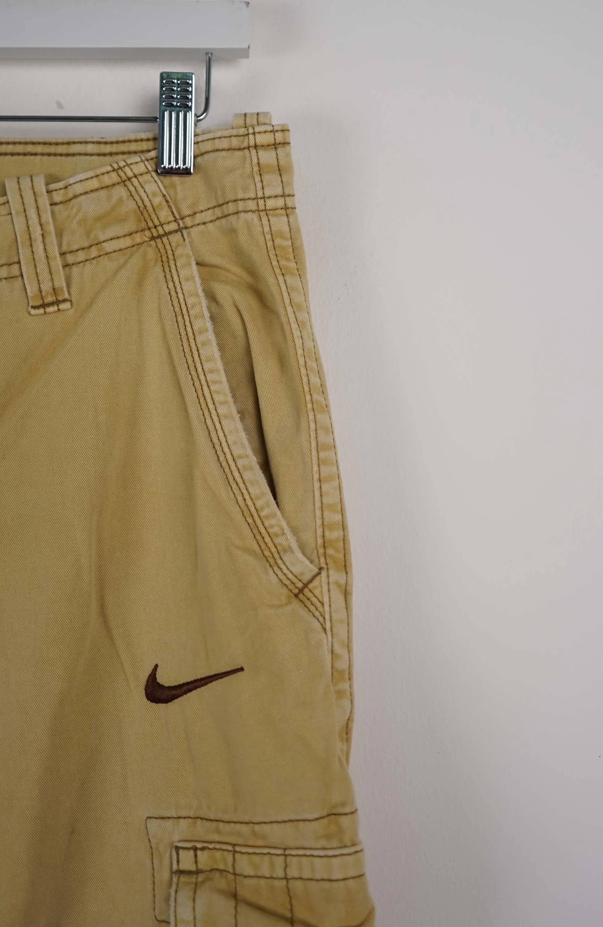 VINTAGE REWORK CARGO PANTS W36 - Image 2