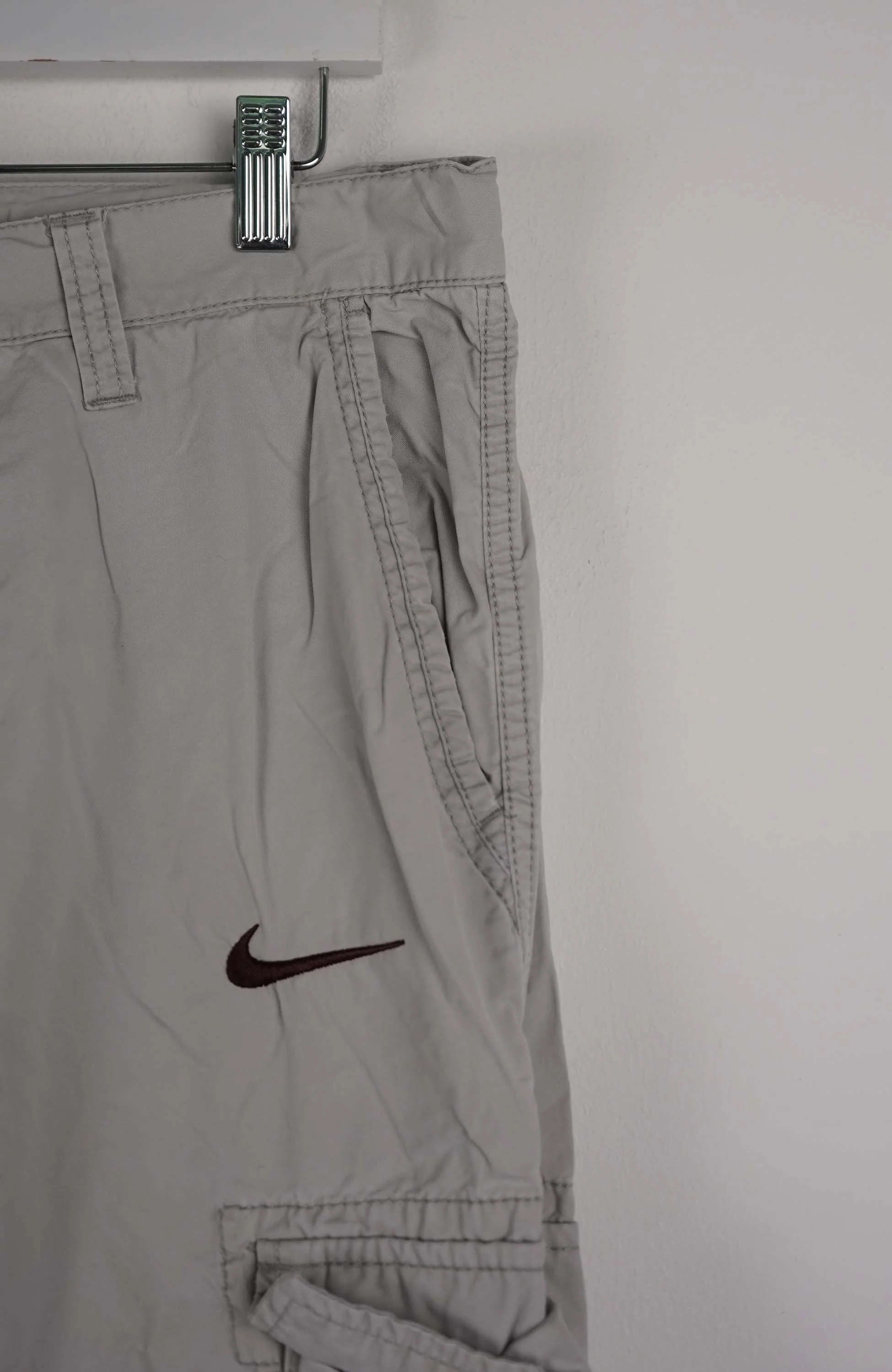 VINTAGE REWORK CARGO PANTS W35 - Image 2