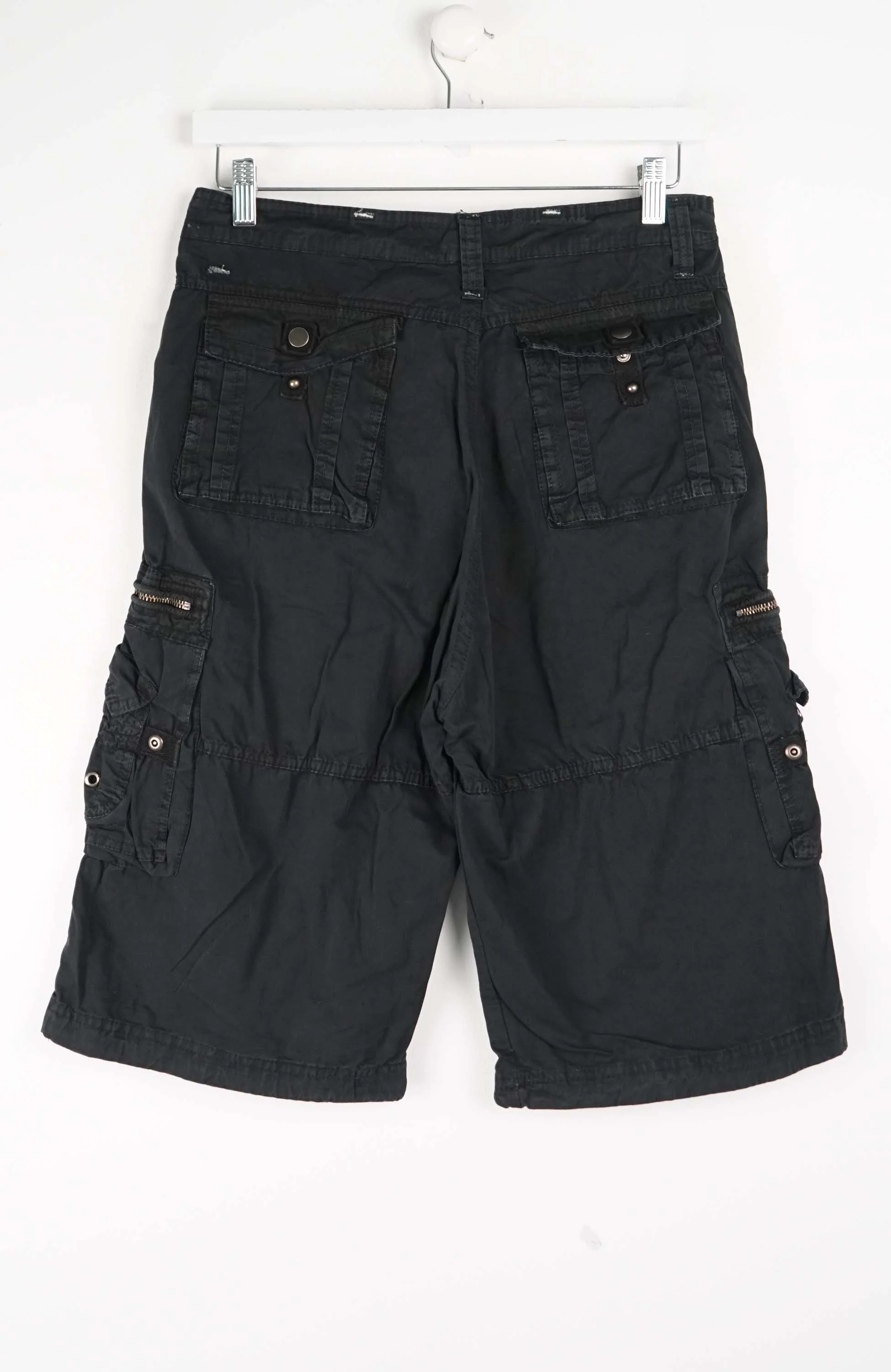 VINTAGE REWORK CARGO SHORTS W30 - Image 3