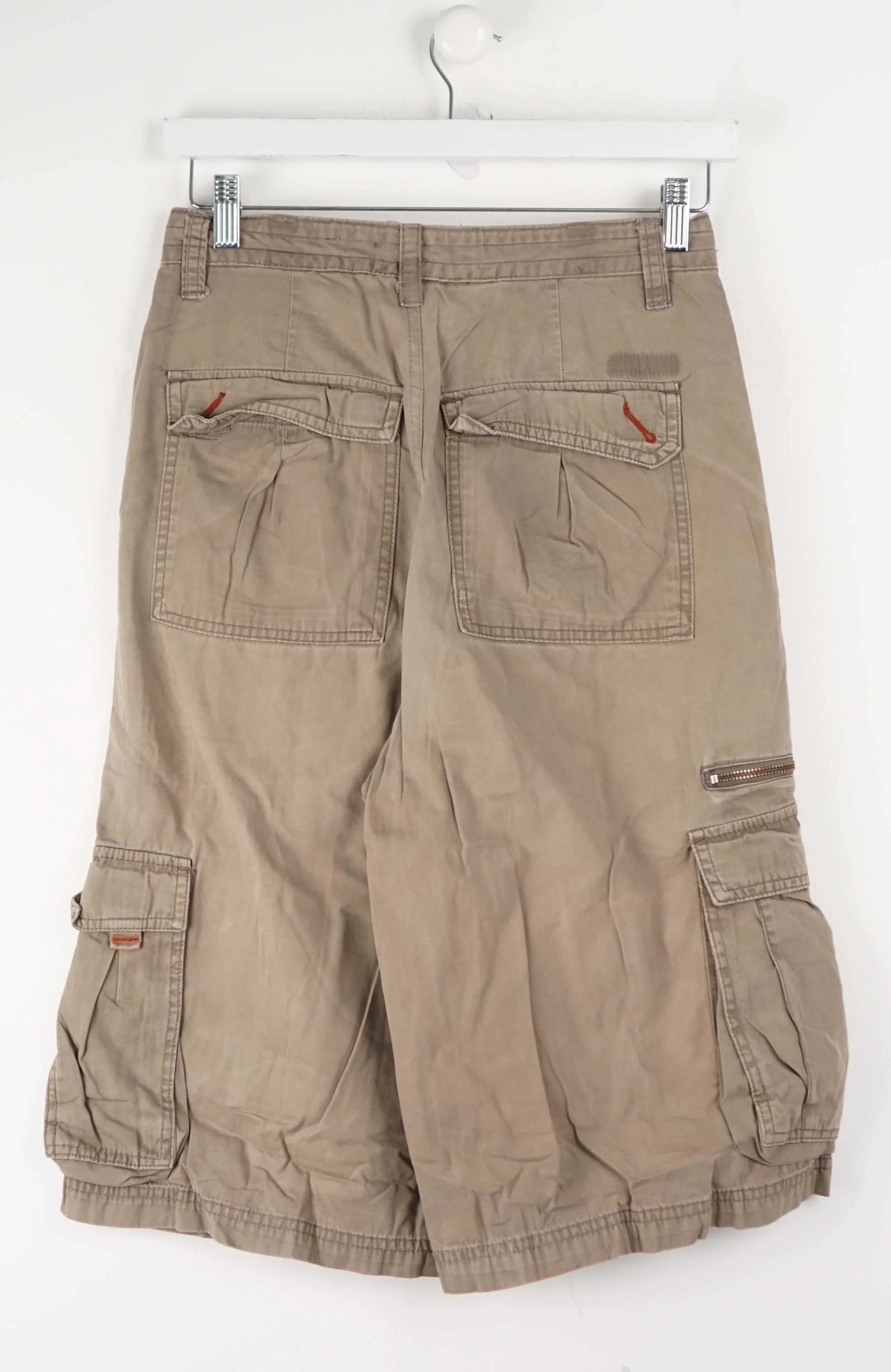 VINTAGE REWORK CARGO SHORTS W27 - Image 6
