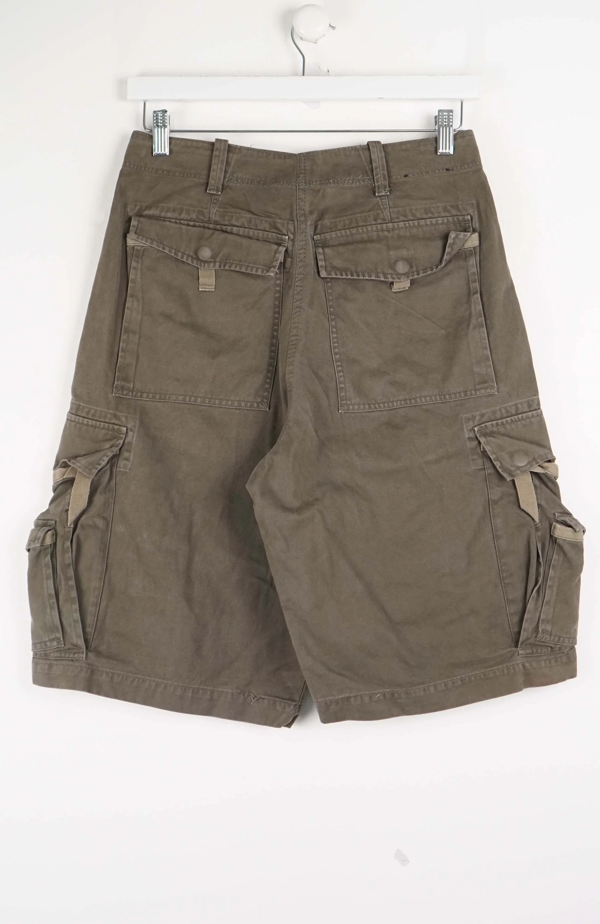 VINTAGE REWORK CARGO SHORTS W27 - Image 3