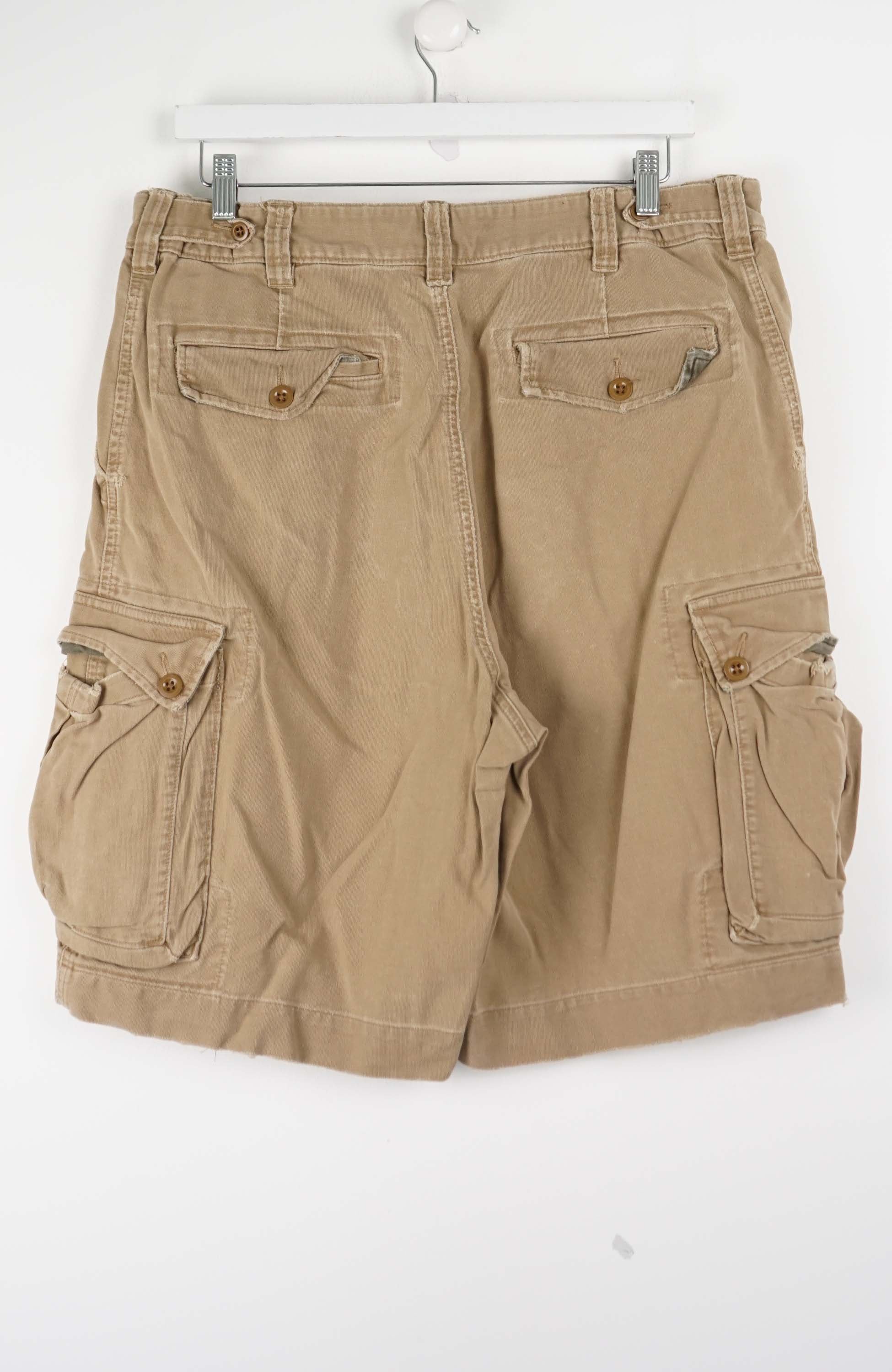 VINTAGE REWORK CARGO SHORTS W36 - Image 3
