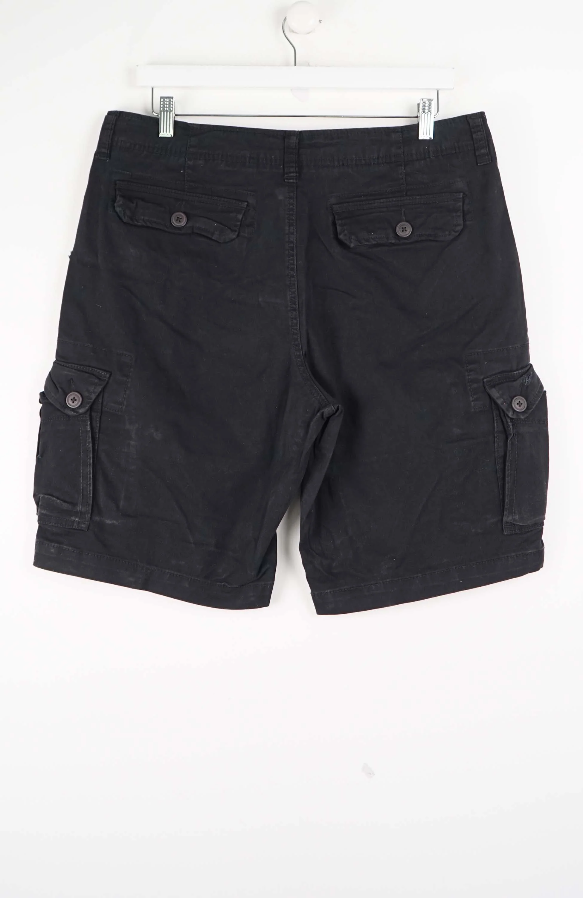 VINTAGE REWORK CARGO SHORTS W35 - Image 3