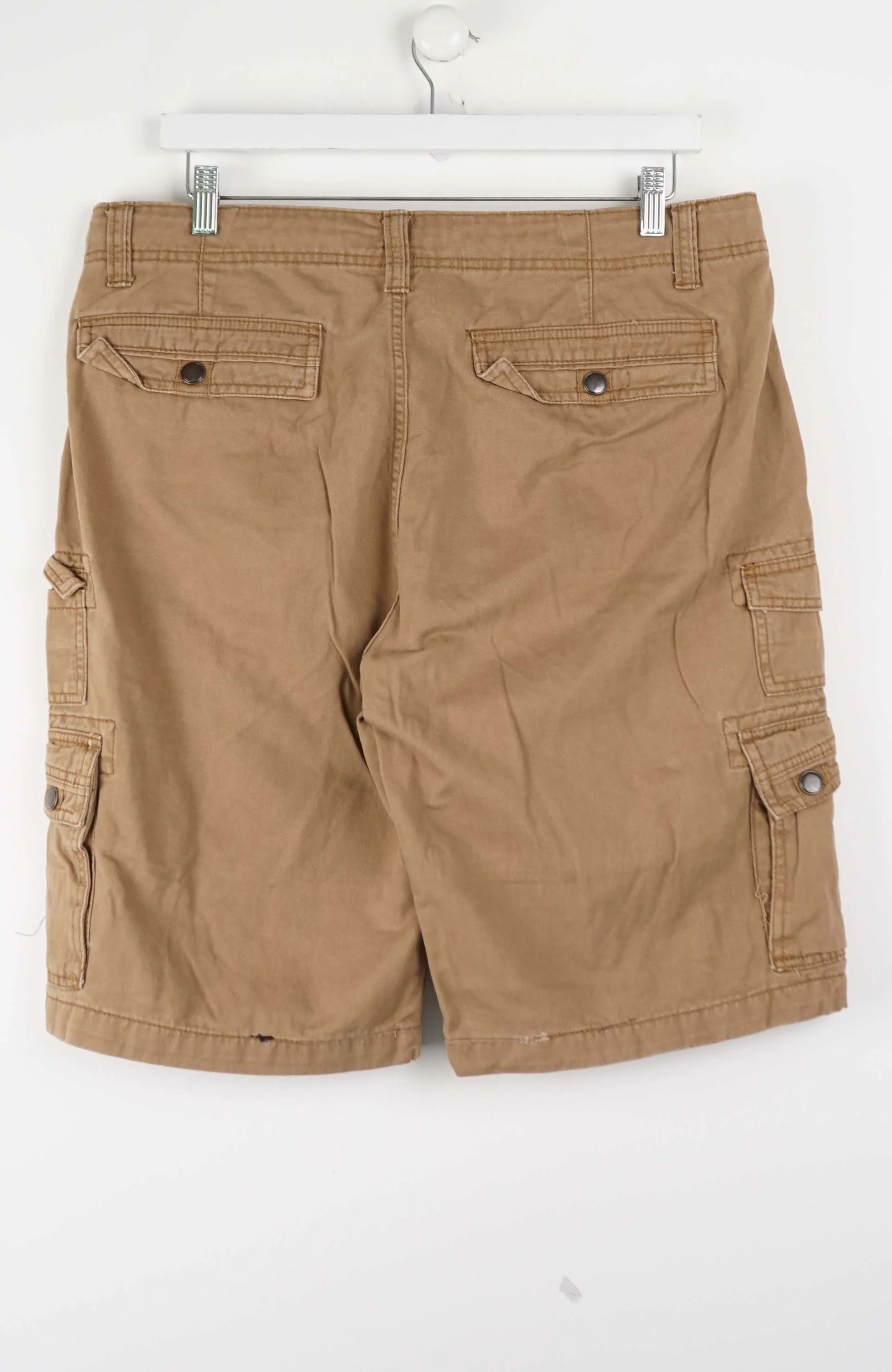VINTAGE REWORK CARGO SHORTS W38 - Image 3