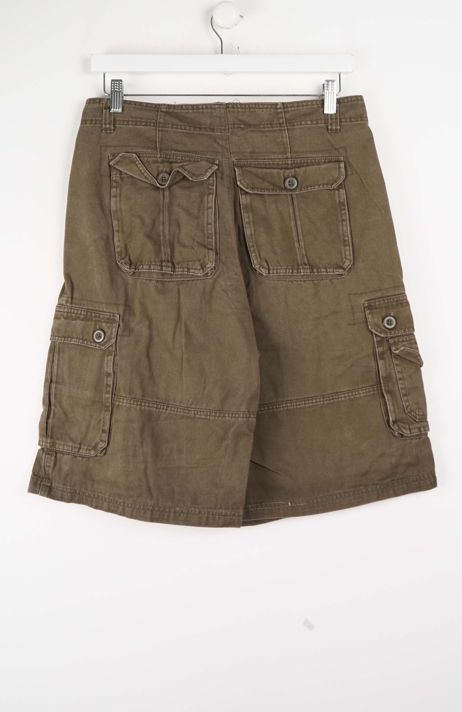 VINTAGE REWORK CARGO SHORTS W31 - Image 3