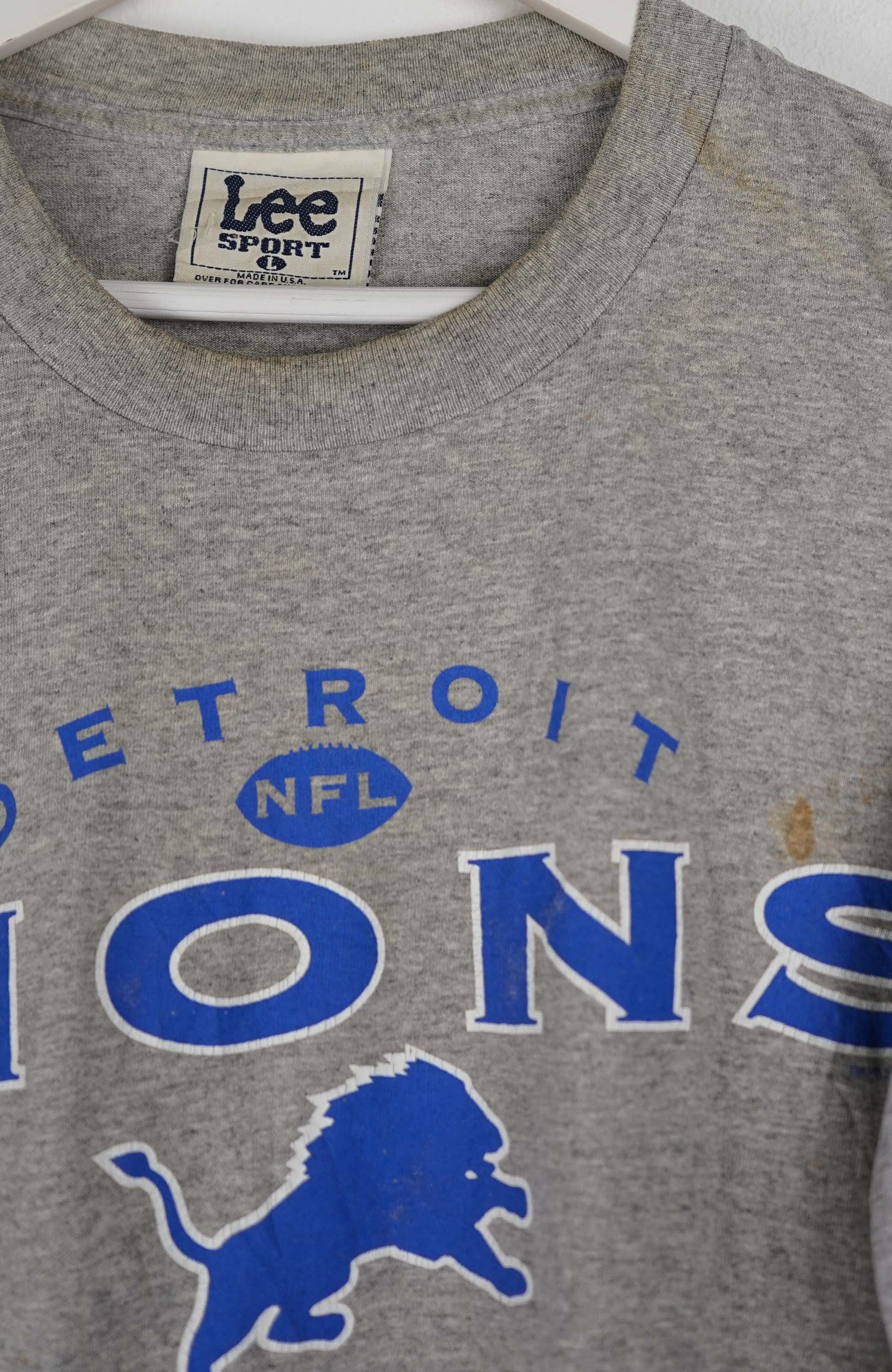 VINTAGE NFL DETROIT LIONS T-SHIRT (L) - Image 2