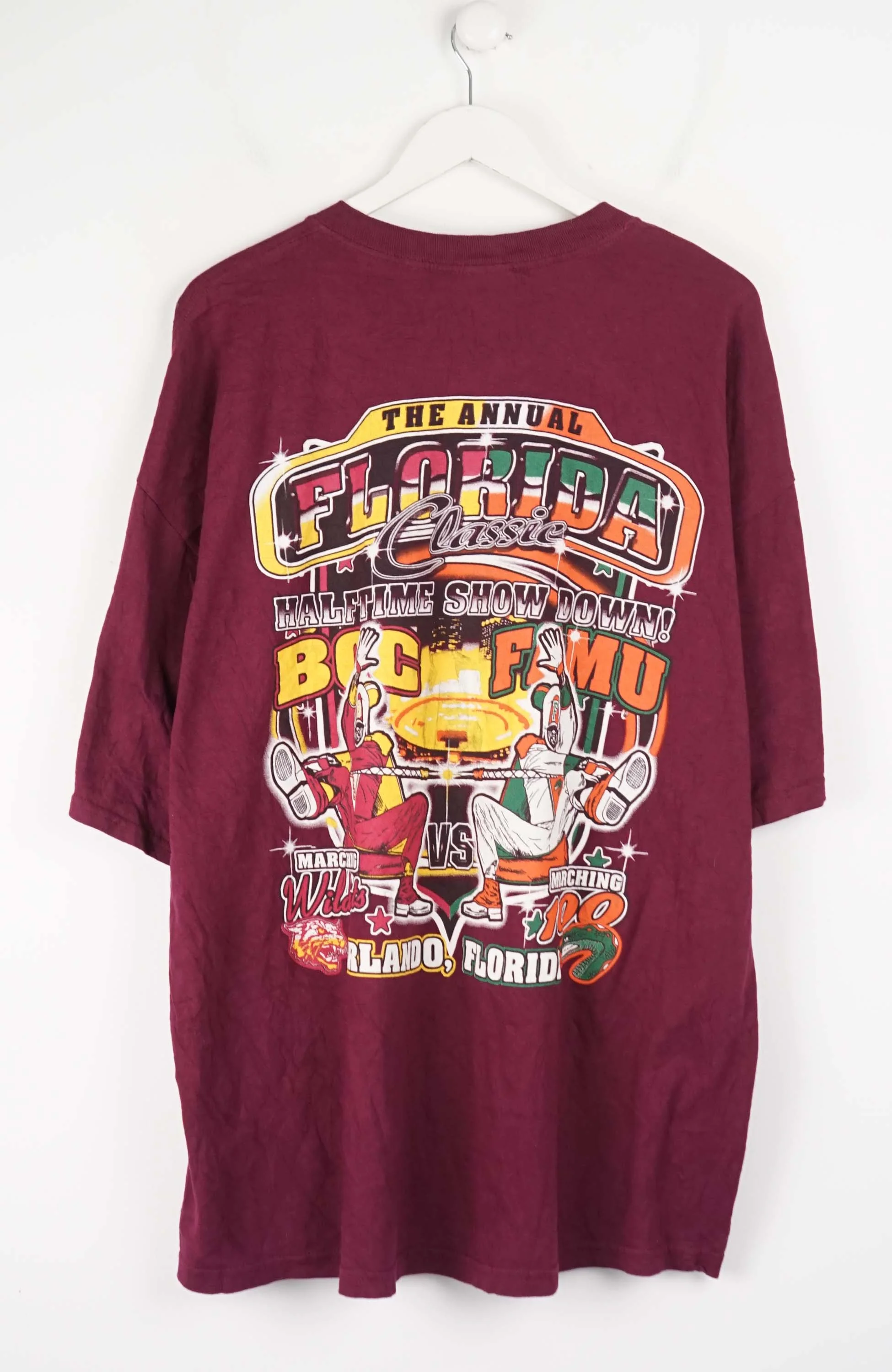 VINTAGE FLORIDA CLASSIC RATTLERS VS WILDCATS T-SHIRT (XXL)